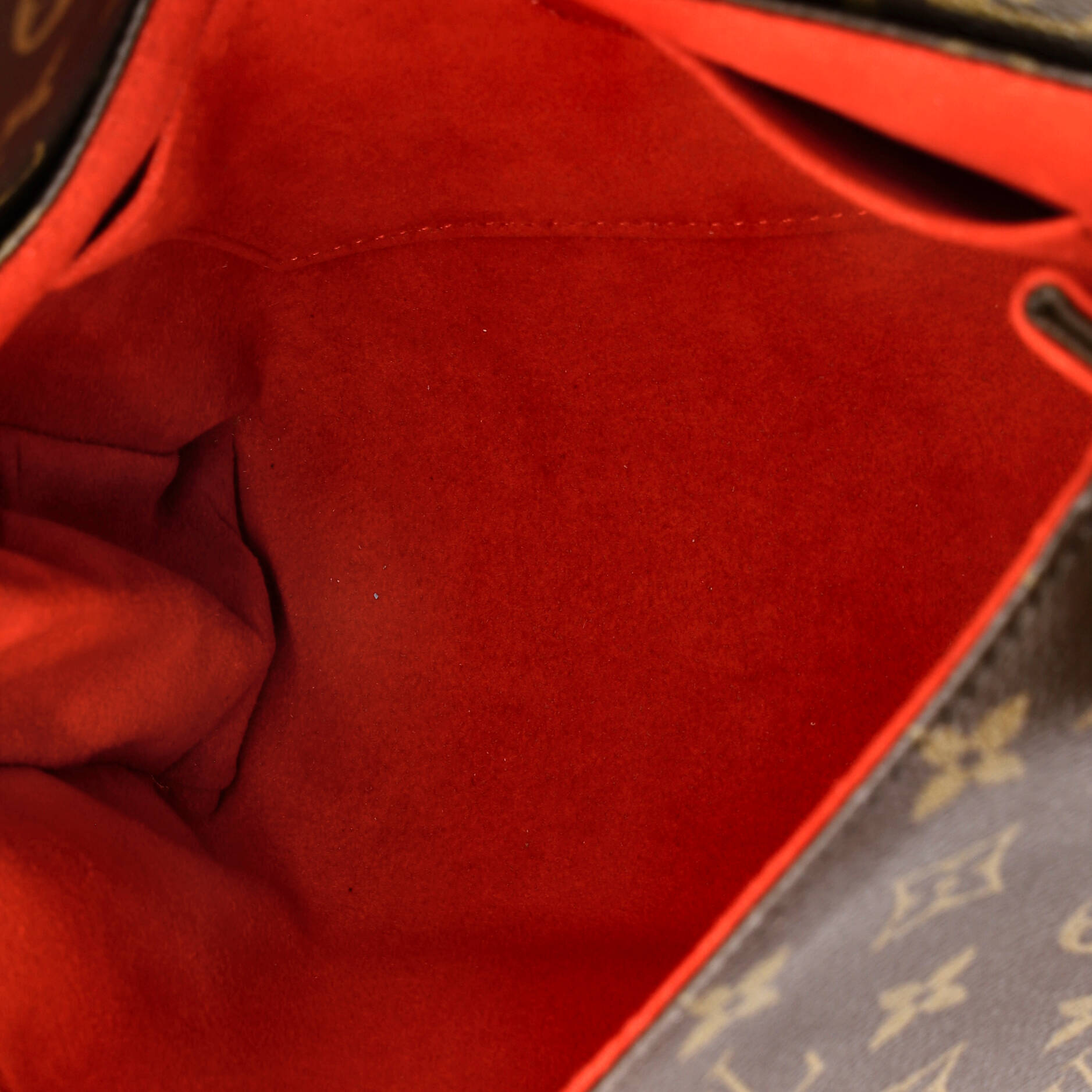 Saint Placide Handbag Monogram Canvas and Leather