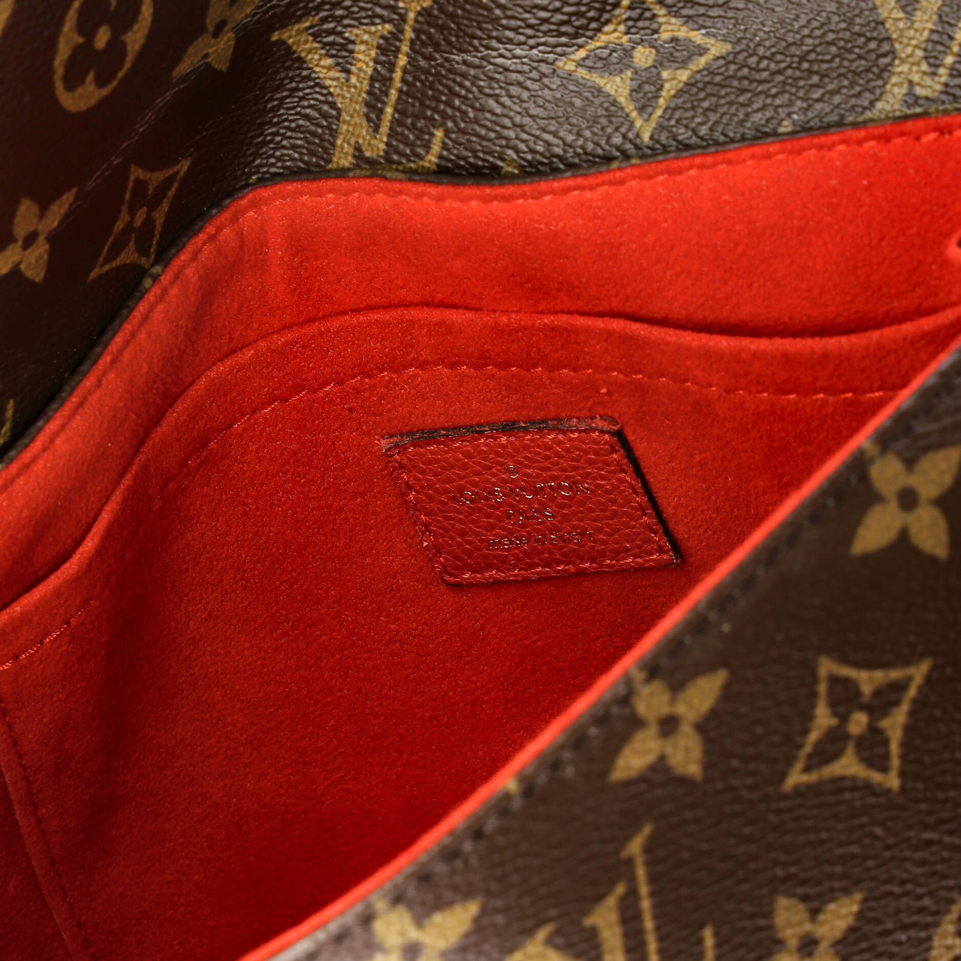 Saint Placide Handbag Monogram Canvas and Leather