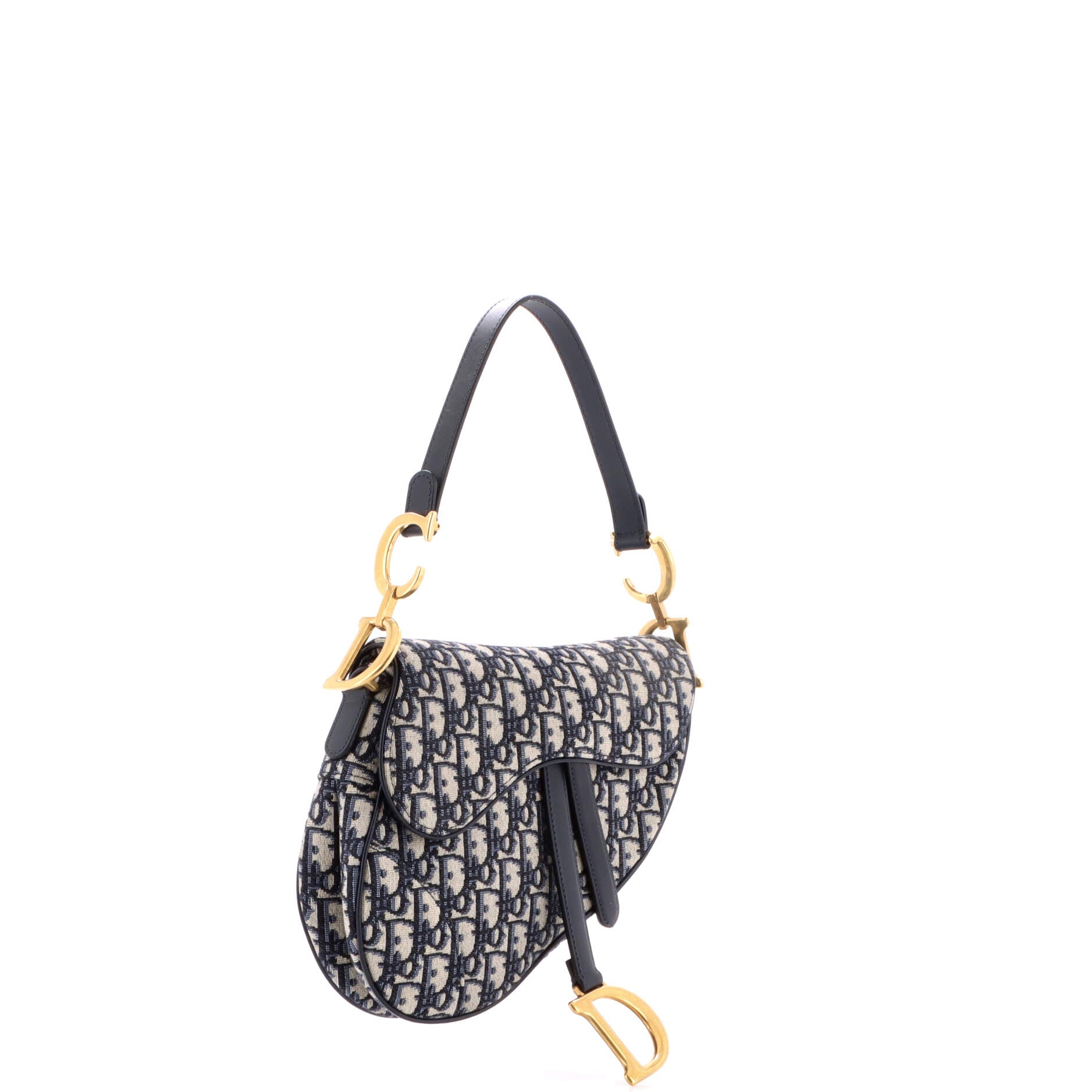 Saddle Handbag Oblique Canvas Medium