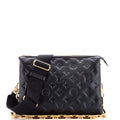 Coussin Bag Monogram Embossed Lambskin PM