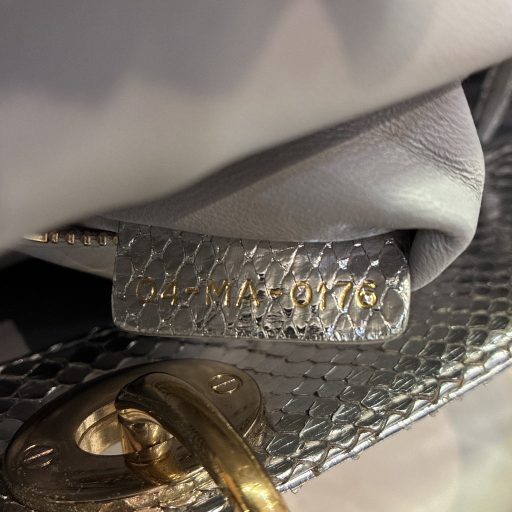 Lady Dior Chain Bag Python Mini