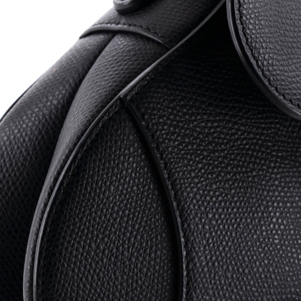 Saddle Handbag Leather Mini
