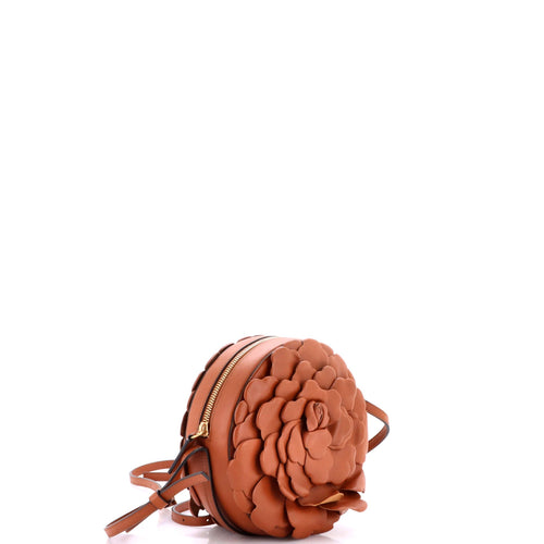 Atelier 03 Rose Edition Round Crossbody Bag Leather