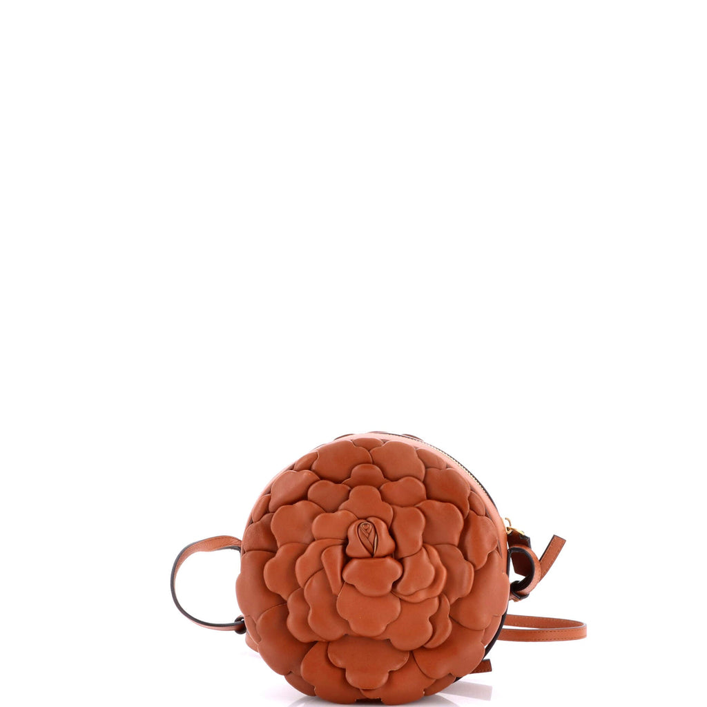 Atelier 03 Rose Edition Round Crossbody Bag Leather