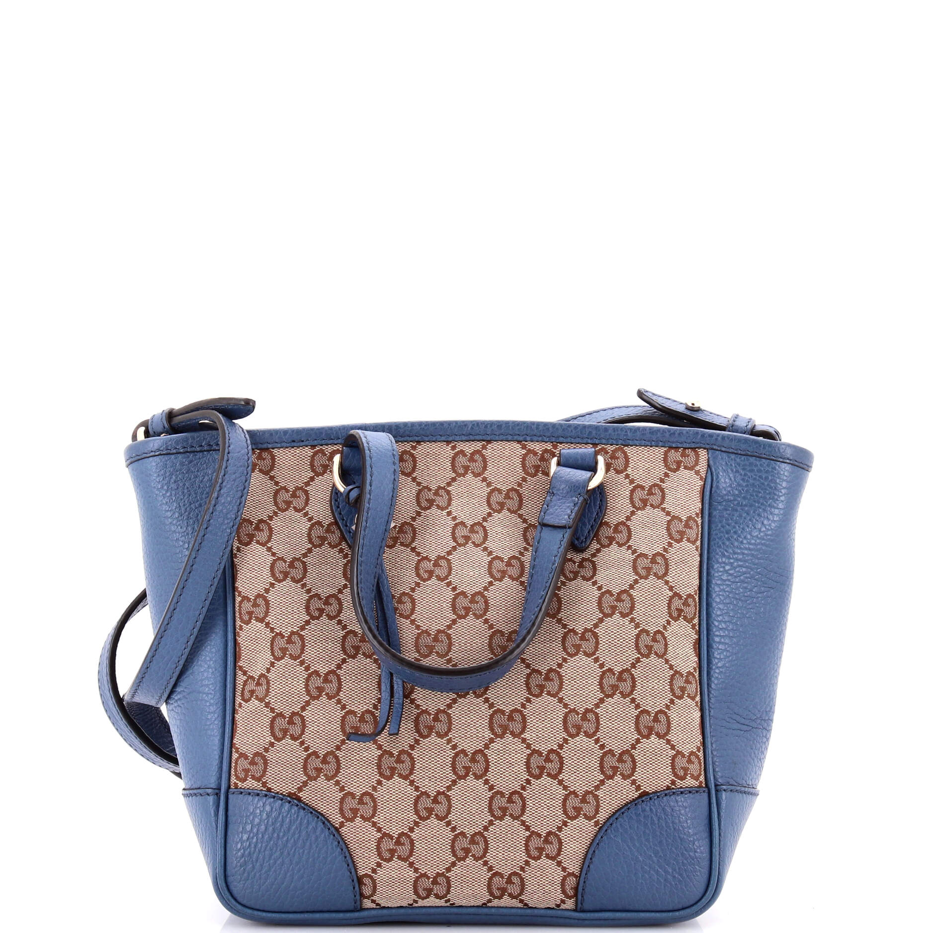 Bree Convertible Tote GG Canvas with Leather Small