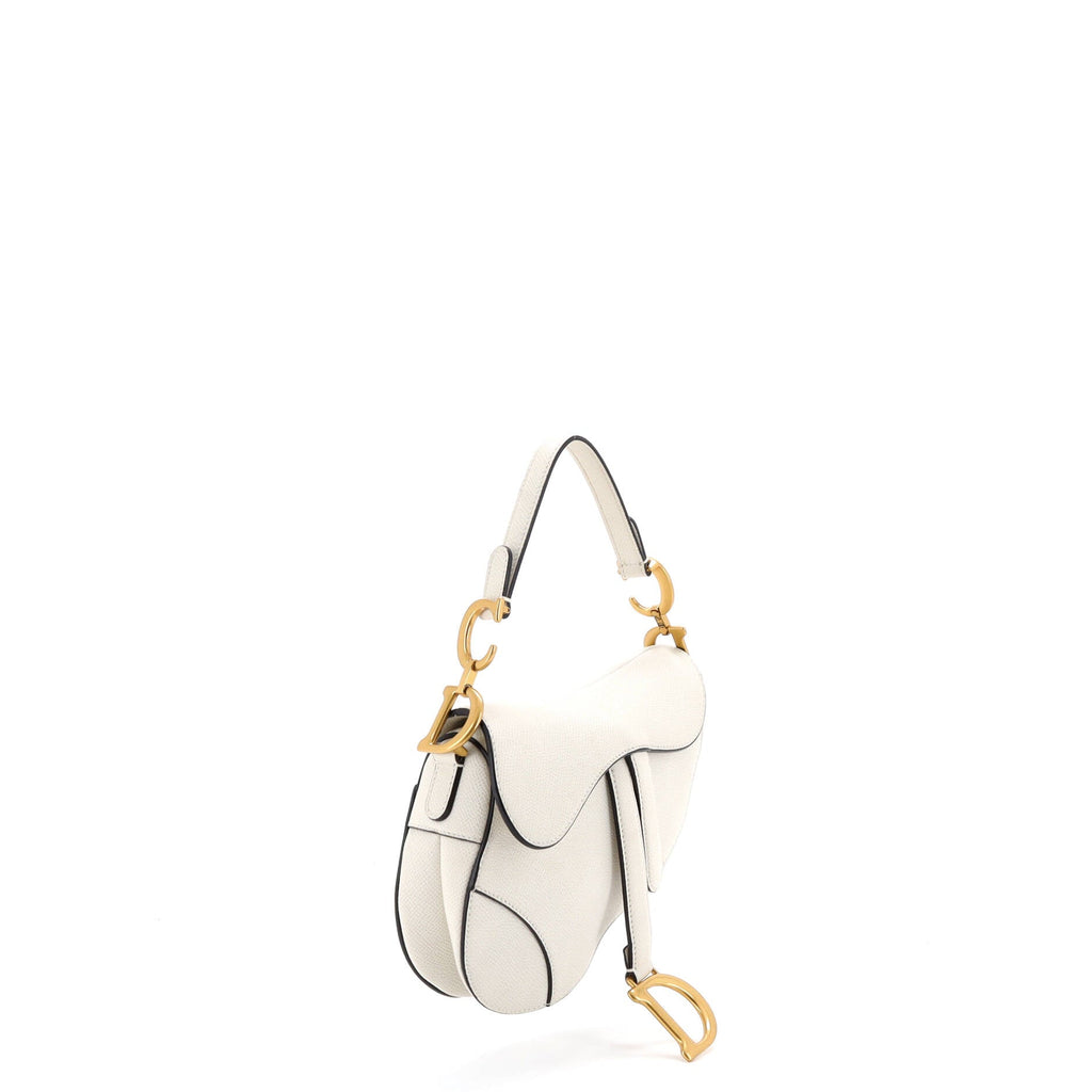 Saddle Handbag Leather Mini
