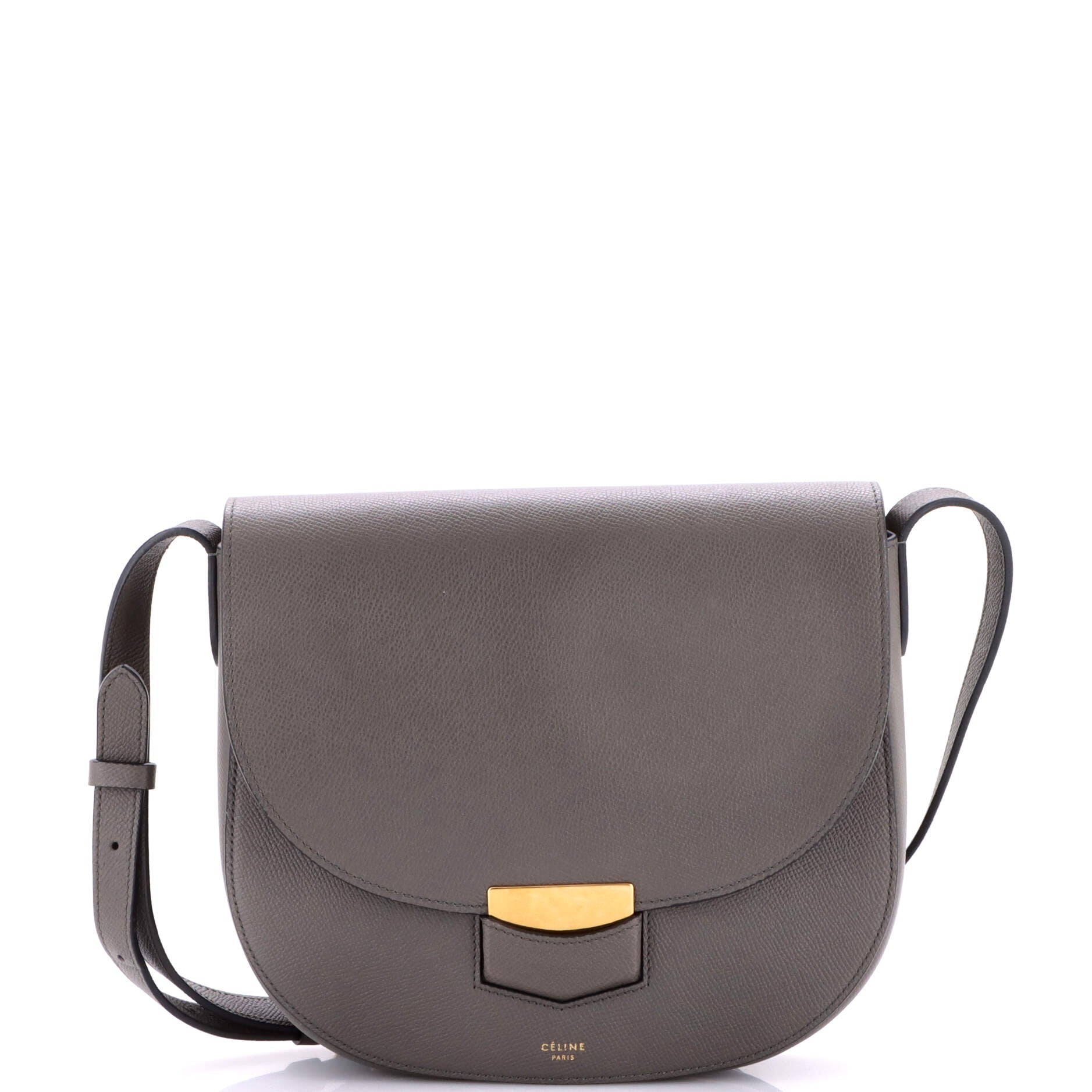Trotteur Crossbody Bag Grainy Leather Medium