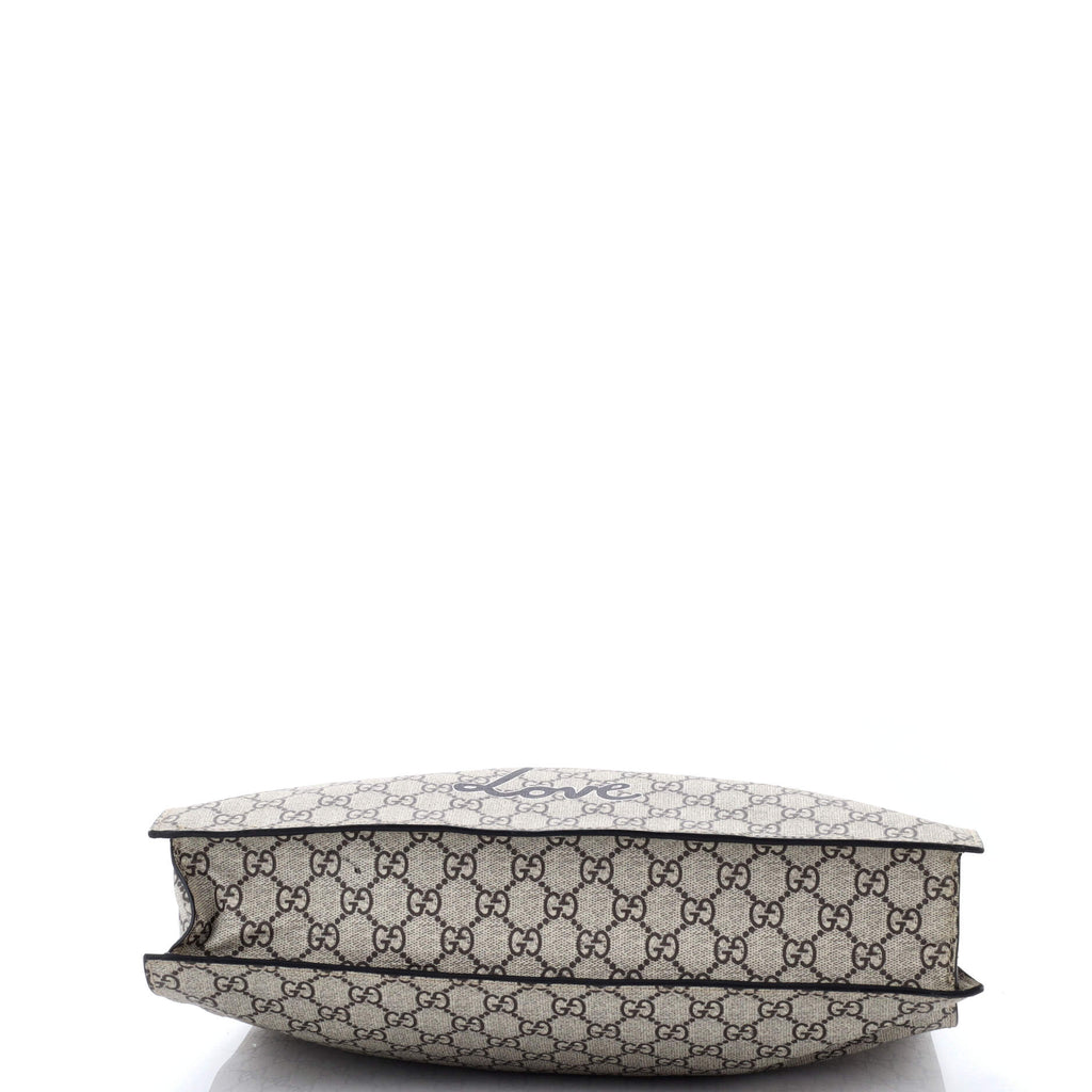 Convertible Soft Open Tote Printed GG Coated Canvas Tall