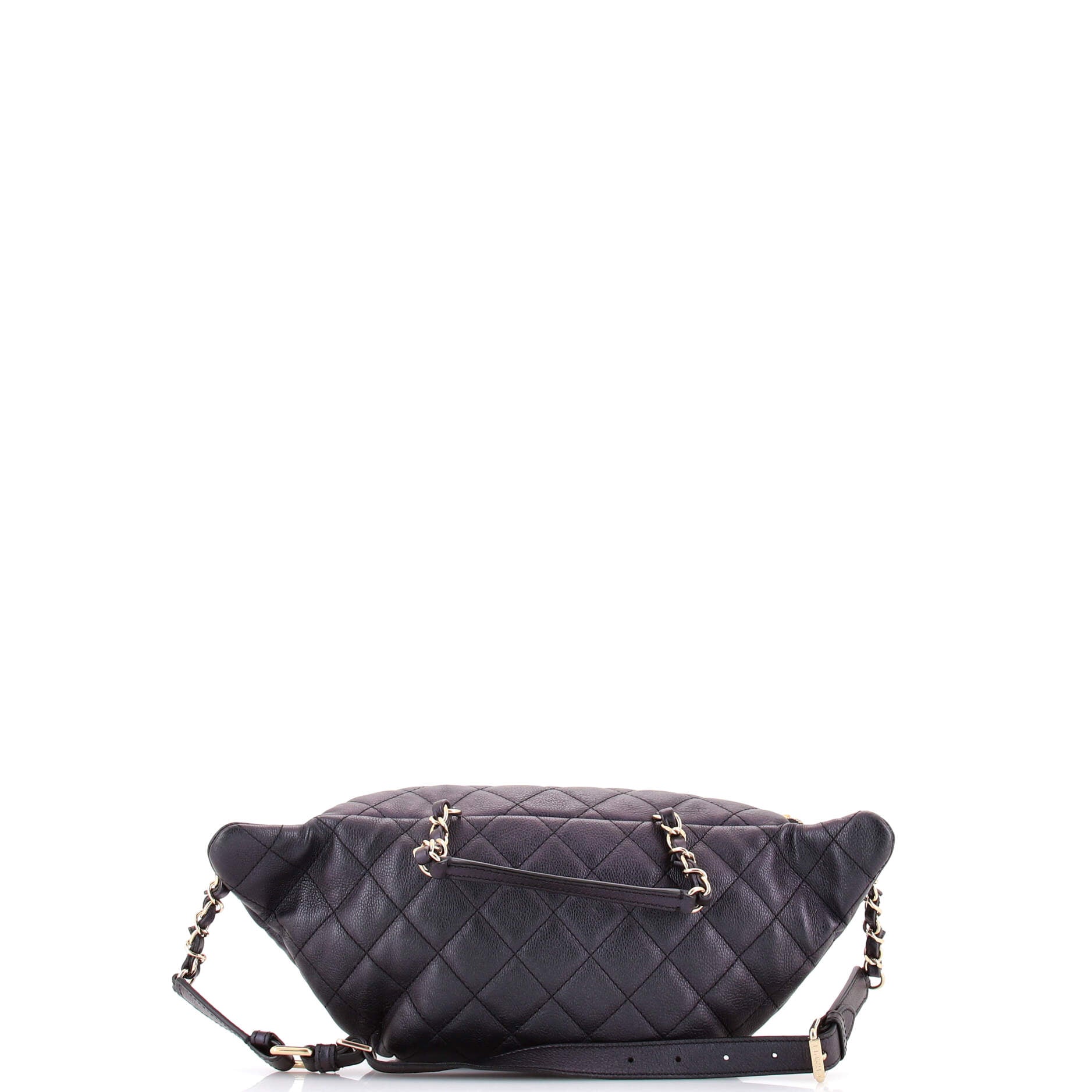 All About Waist Bag Quilted Iridescent Calfskin Medium