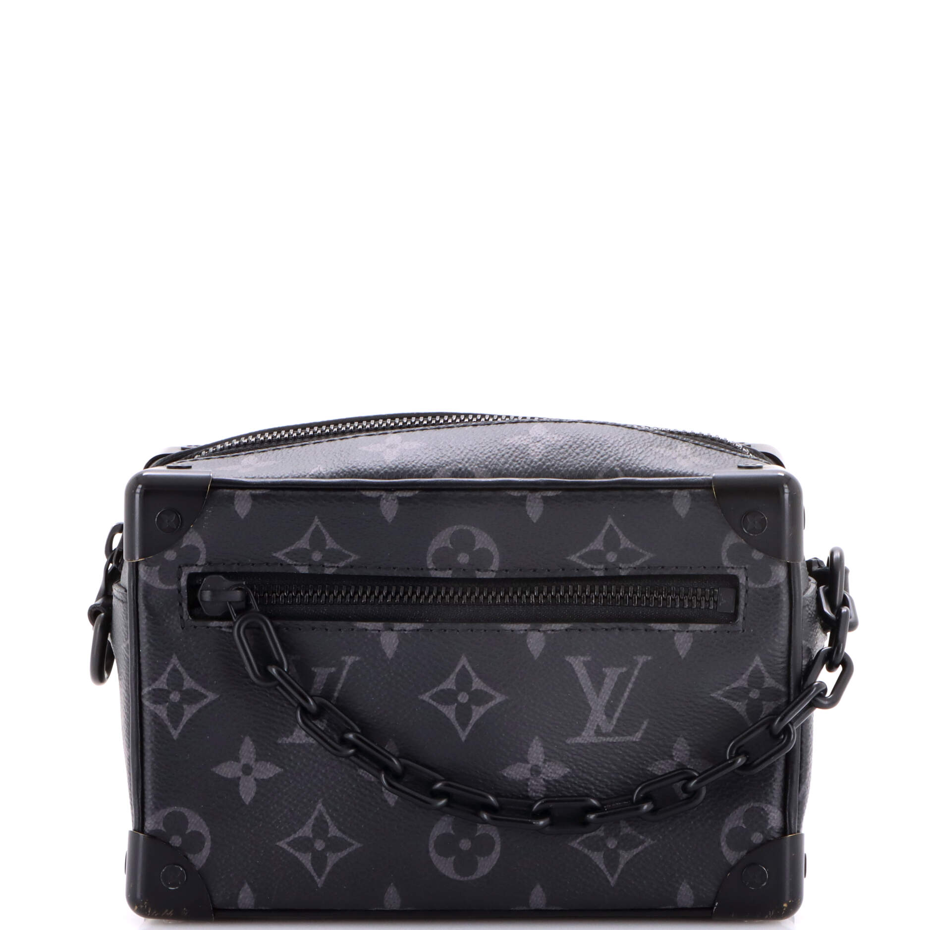 Soft Trunk Bag Monogram Eclipse Canvas Mini