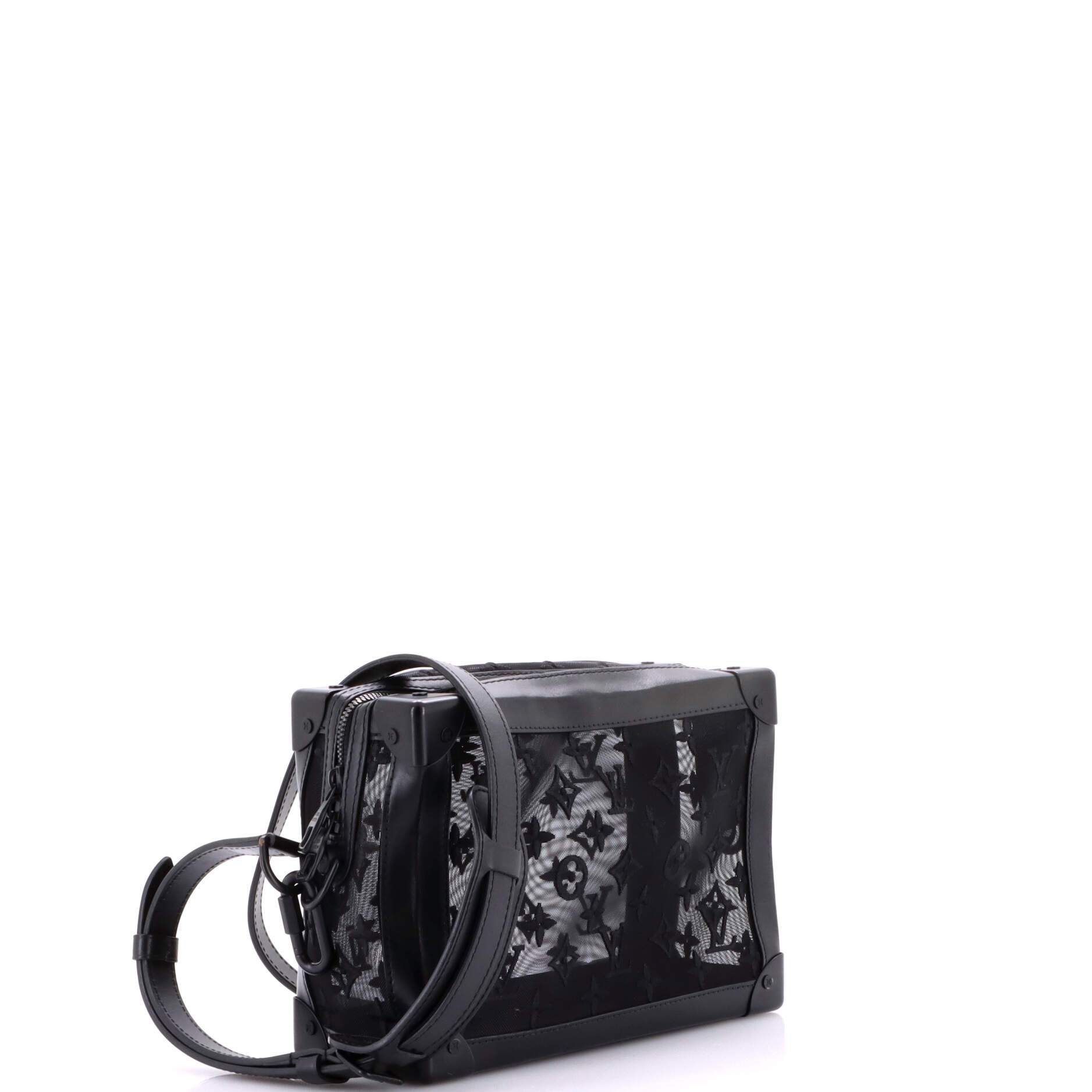 Soft Trunk Bag Monogram See Through Mesh