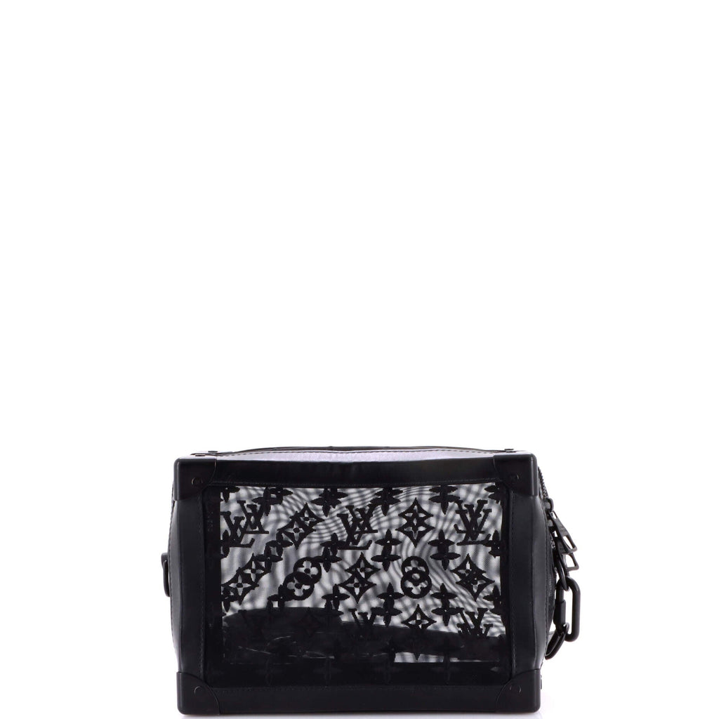 Soft Trunk Bag Monogram See Through Mesh