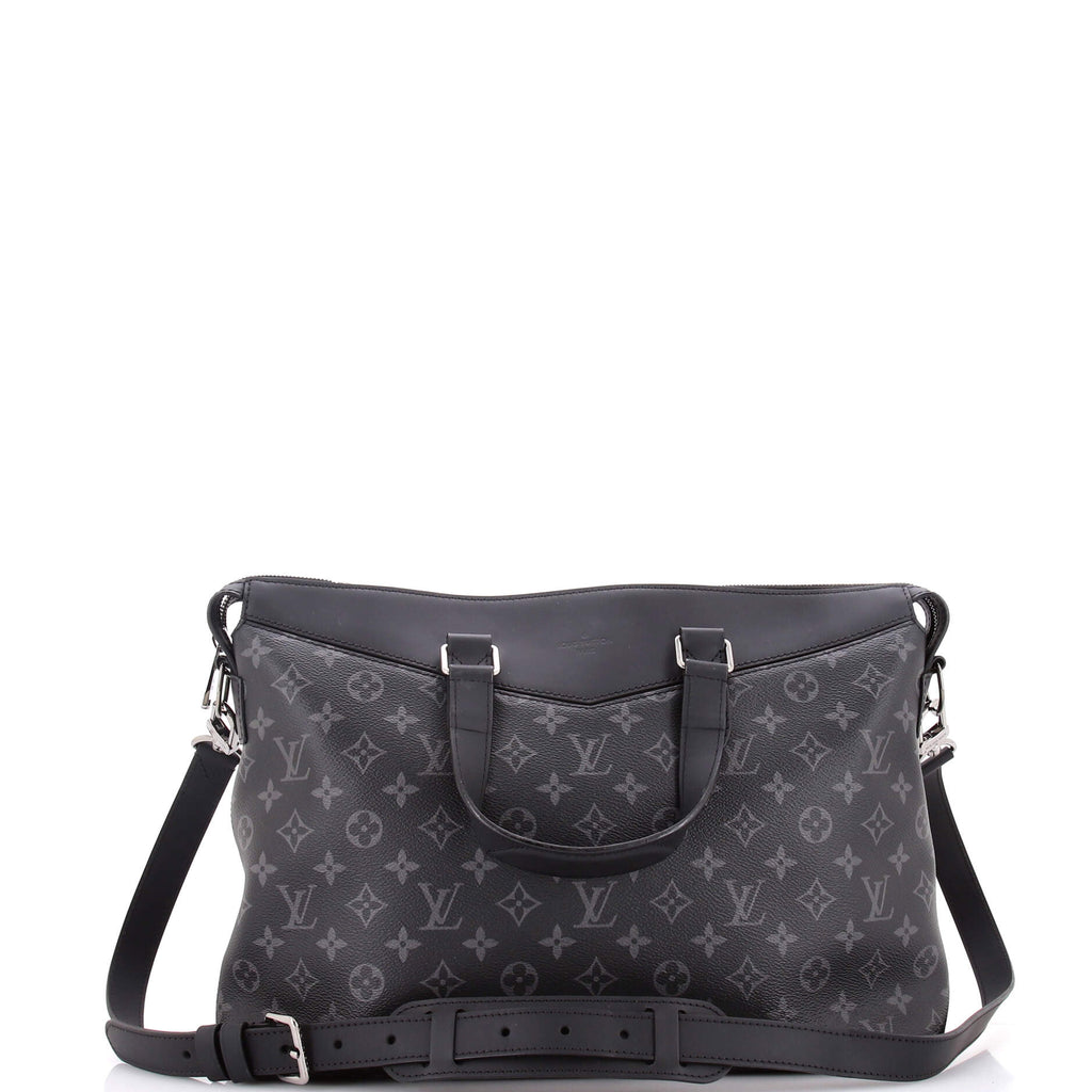 Explorer Briefcase Monogram Eclipse Canvas