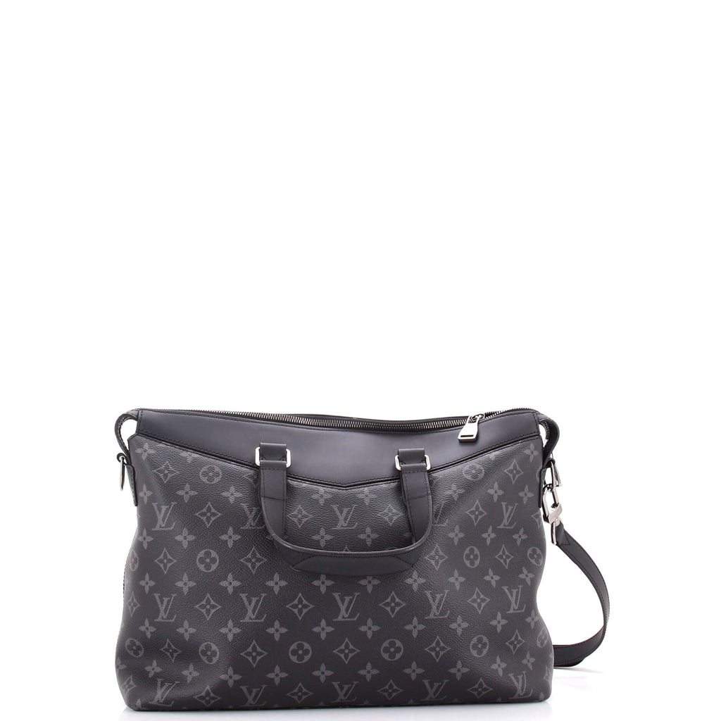 Explorer Briefcase Monogram Eclipse Canvas