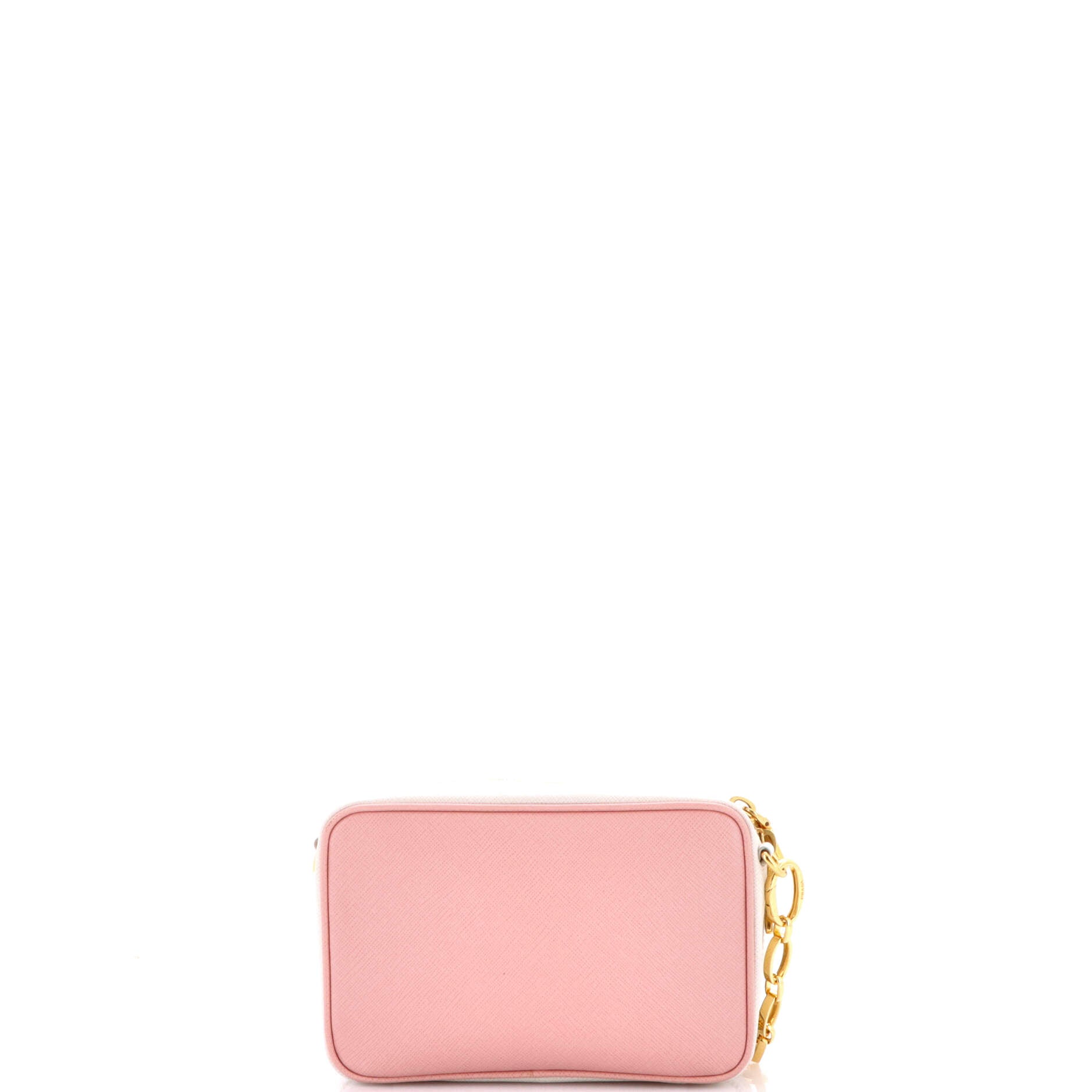 Chain Camera Bag Saffiano Leather Small