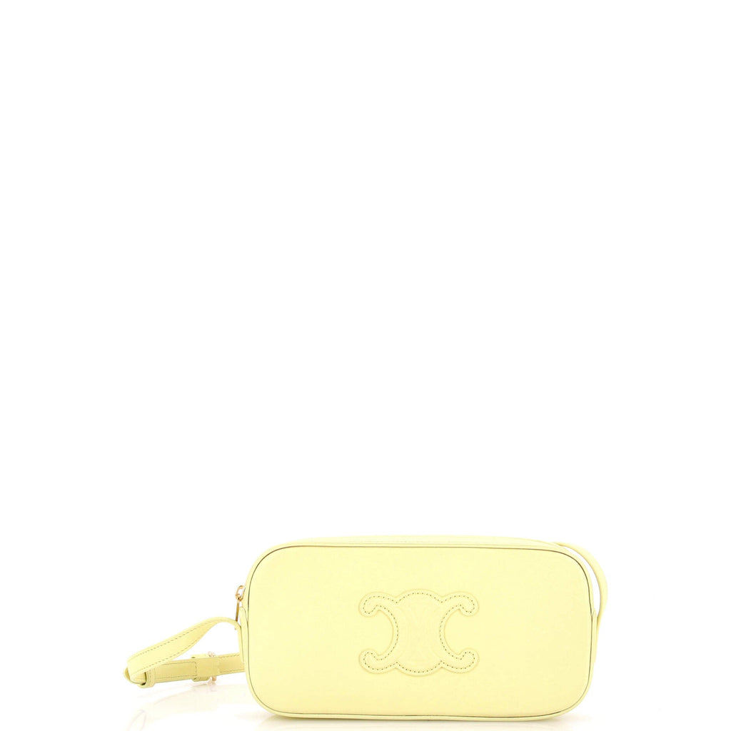 Cuir Triomphe Camera Shoulder Bag Leather Mini