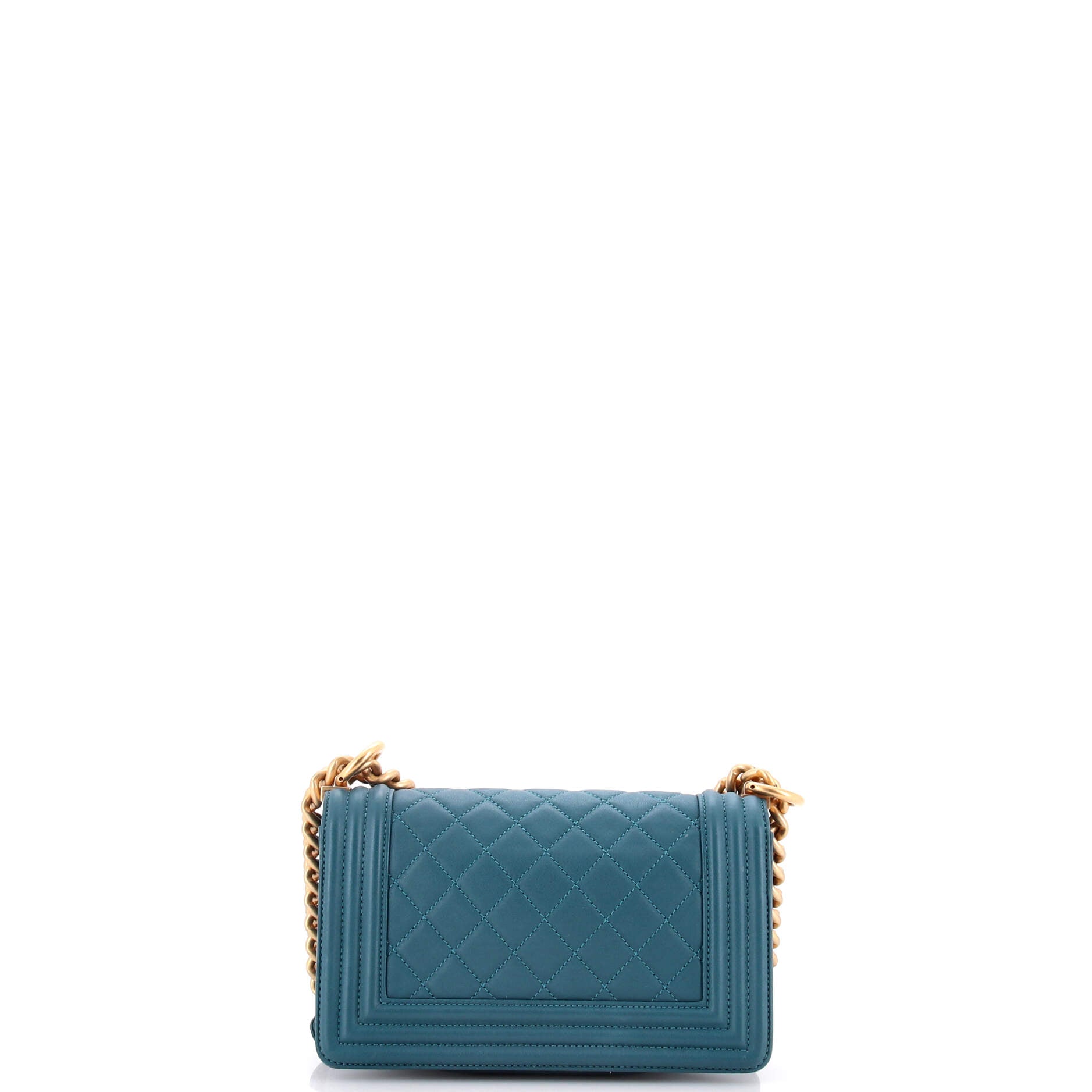 Boy Flap Bag Quilted Lambskin Small
