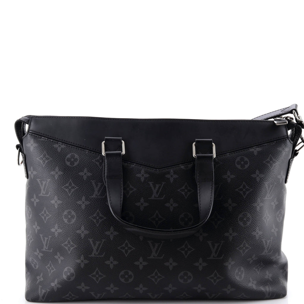 Explorer Briefcase Monogram Eclipse Canvas