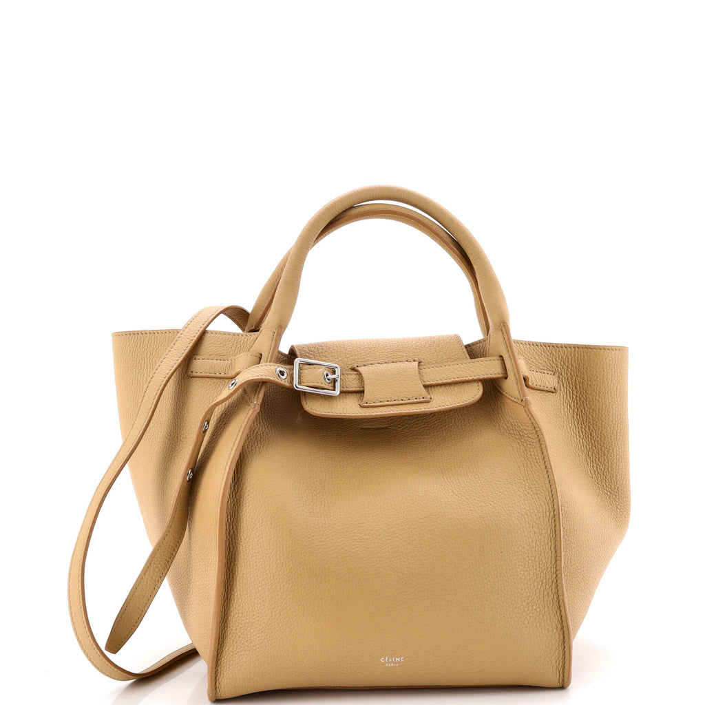 Big Bag Grained Calfskin Small