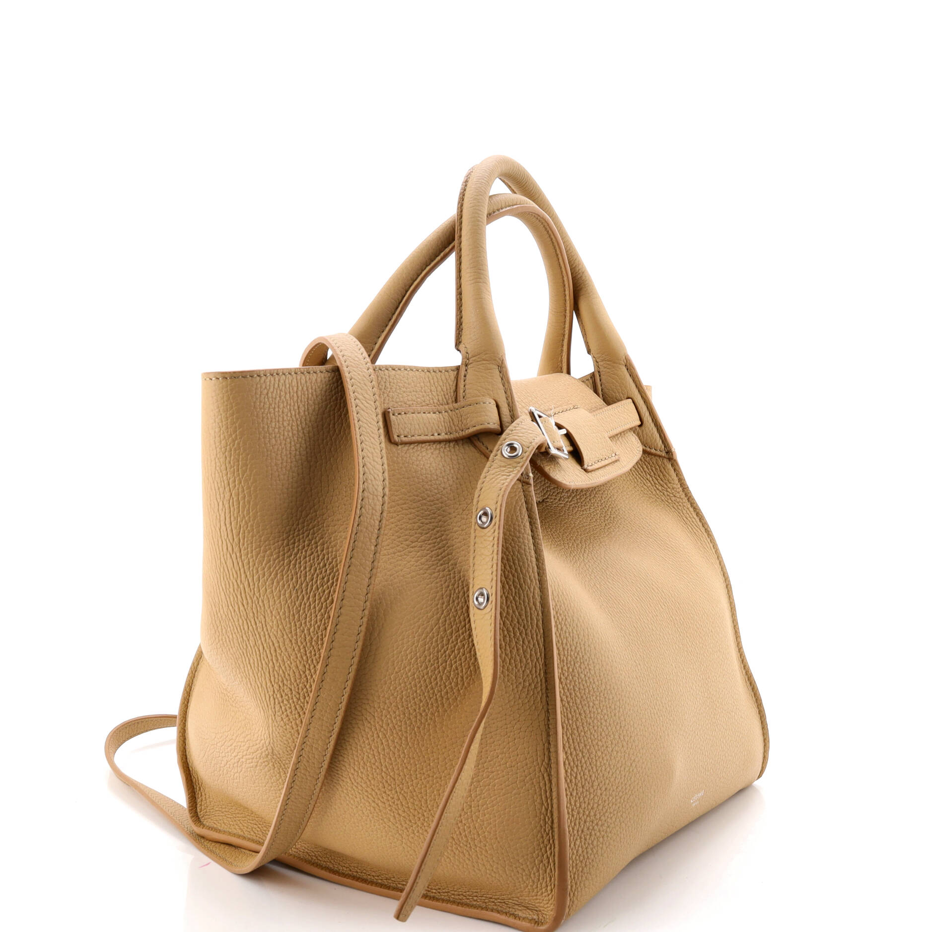 Big Bag Grained Calfskin Small