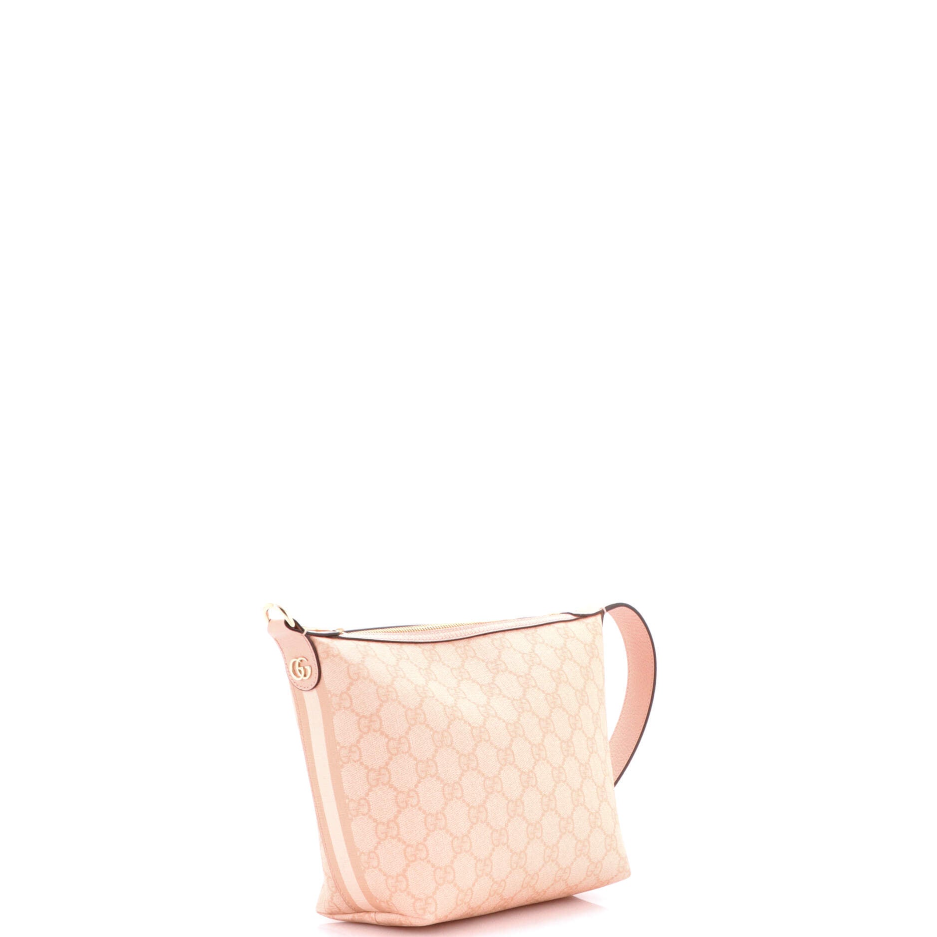 Ophidia Zip Shoulder Bag GG Coated Canvas Super Mini