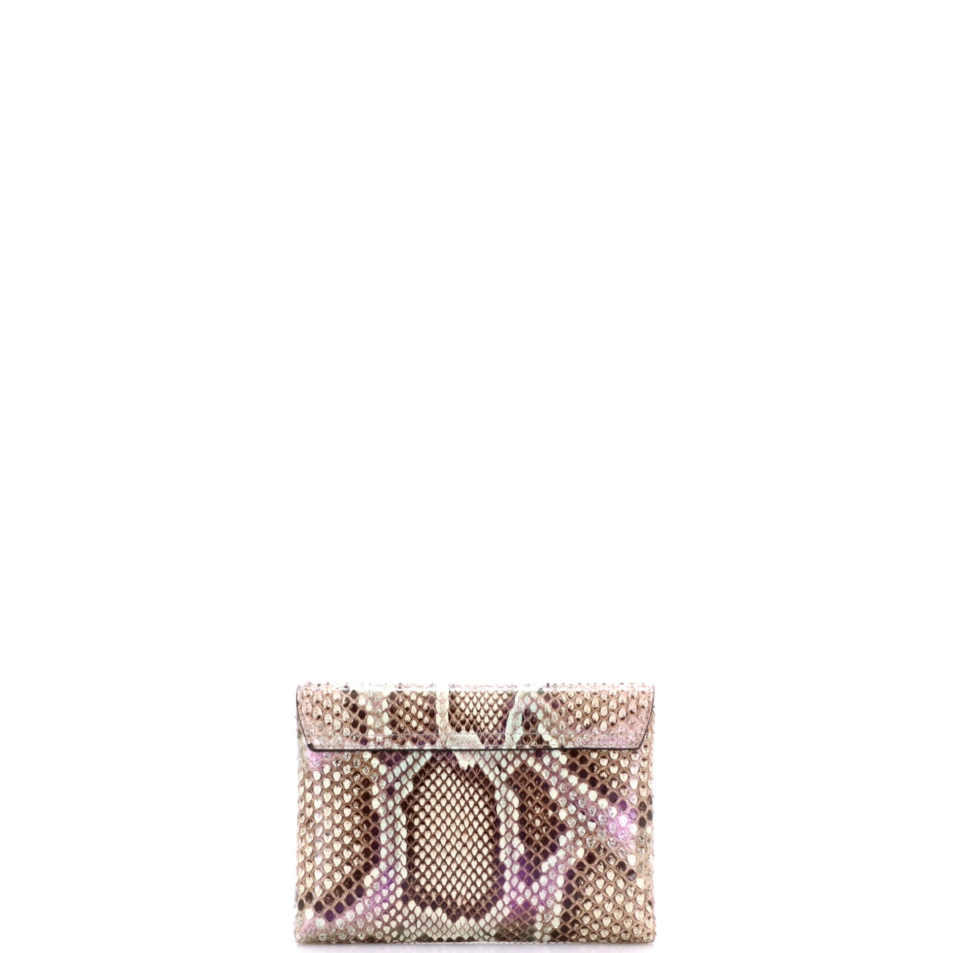La Medusa Chain Clutch Python Mini