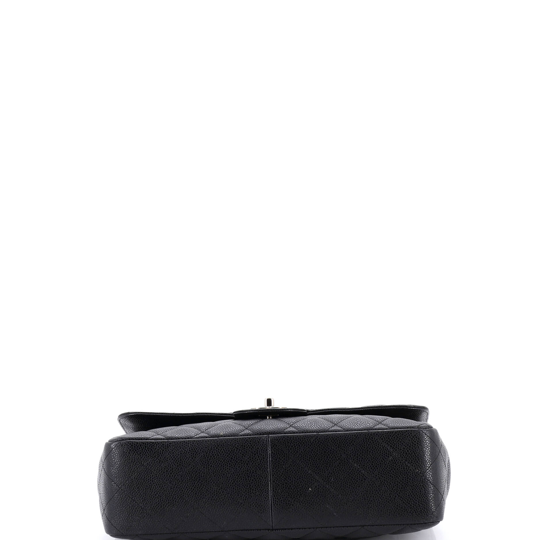 Classic Single Flap Bag Quilted Caviar Jumbo
