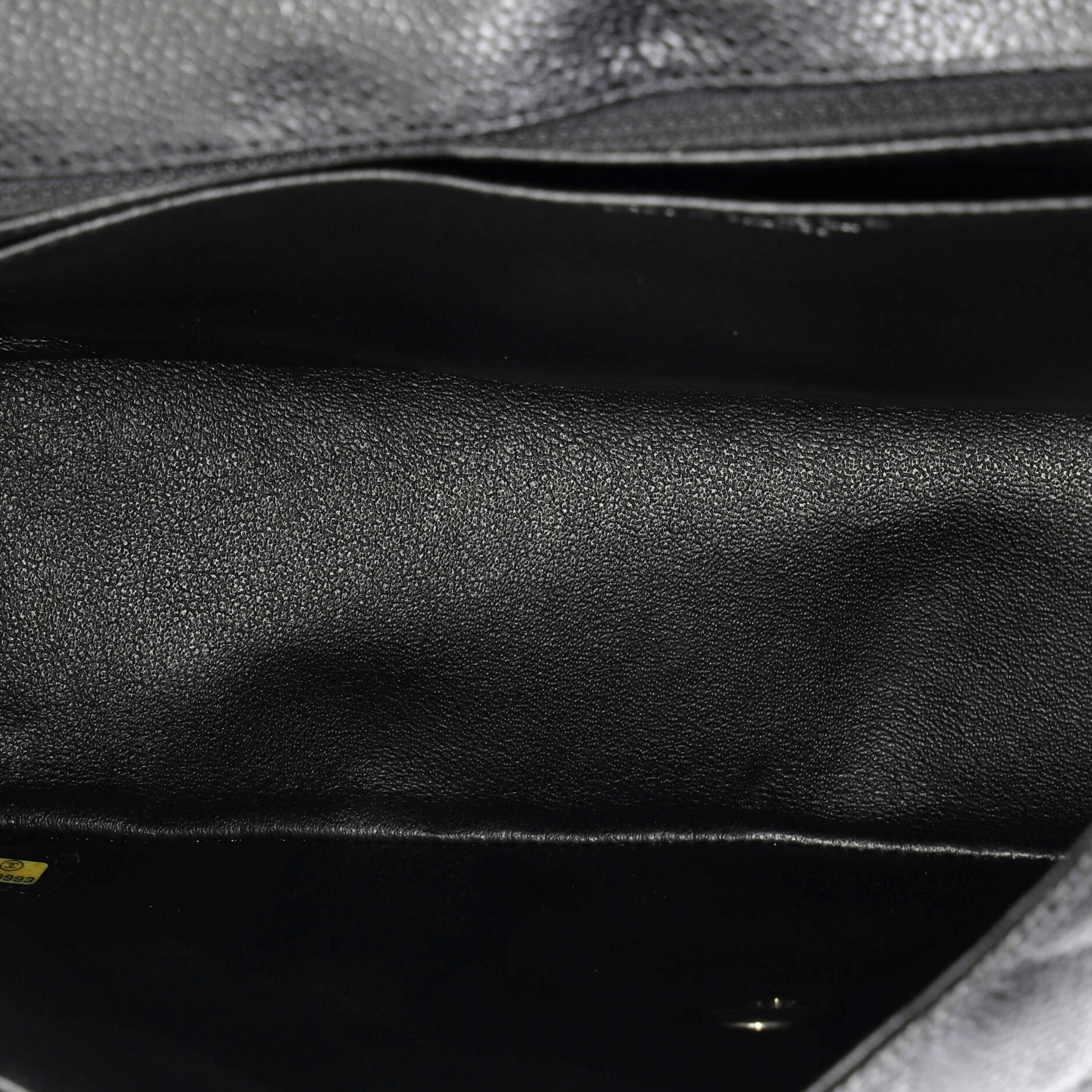 Classic Single Flap Bag Quilted Caviar Jumbo