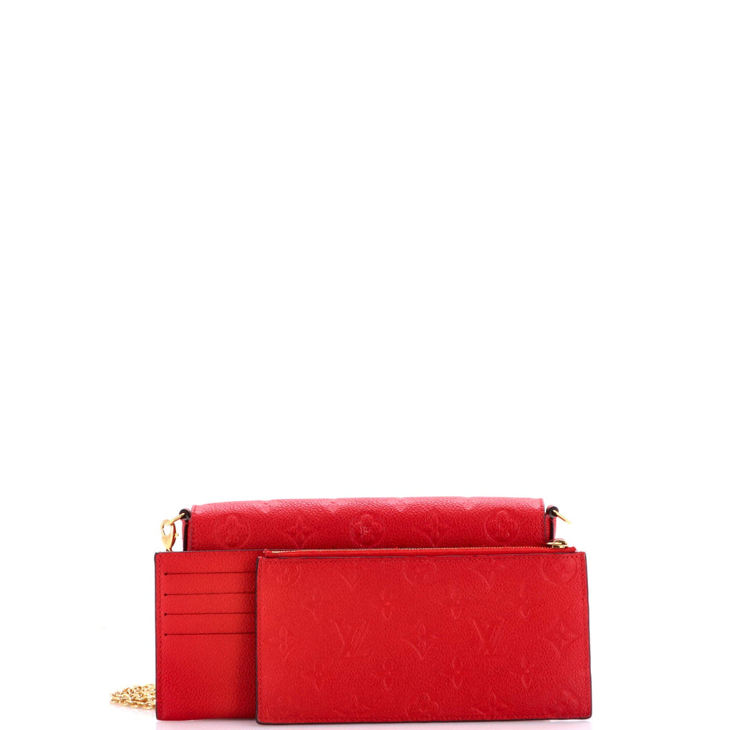 Felicie Pochette Monogram Empreinte Leather