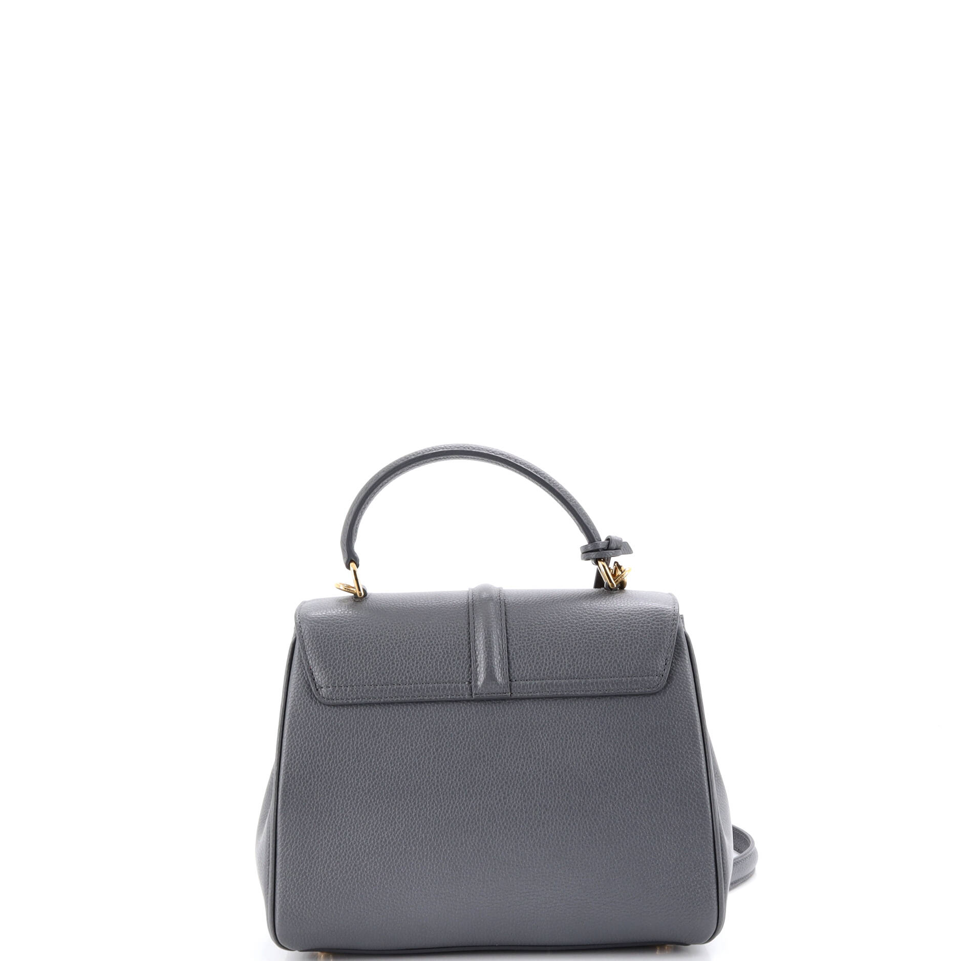 16 Top Handle Bag Grained Calfskin Small