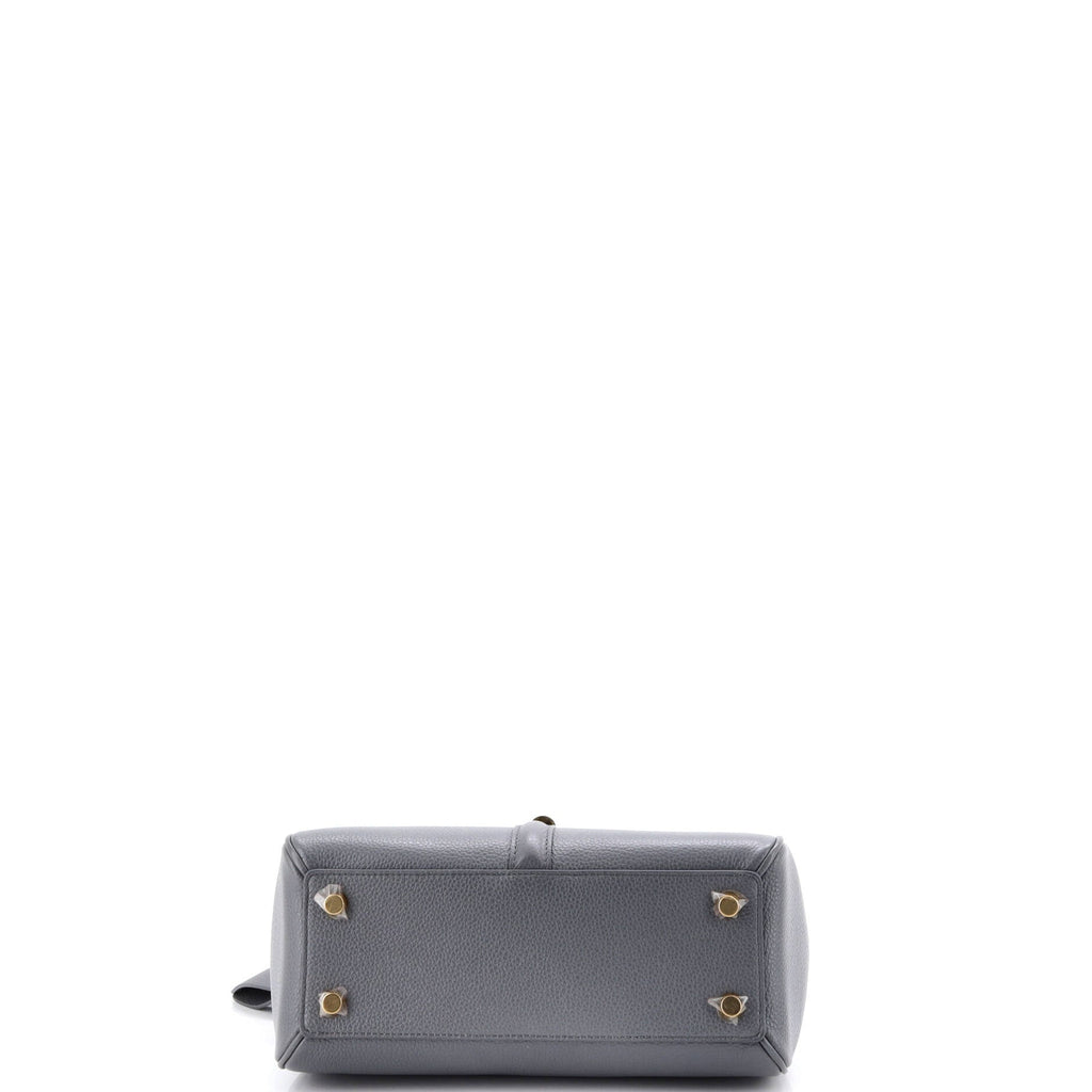 16 Top Handle Bag Grained Calfskin Small