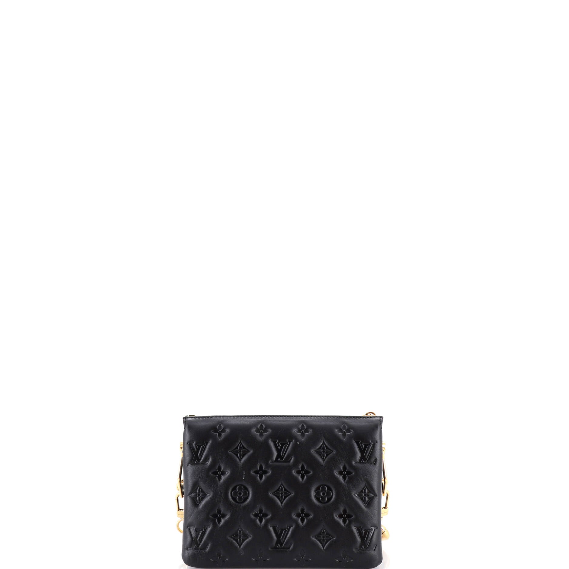 Coussin Bag Monogram Embossed Lambskin BB