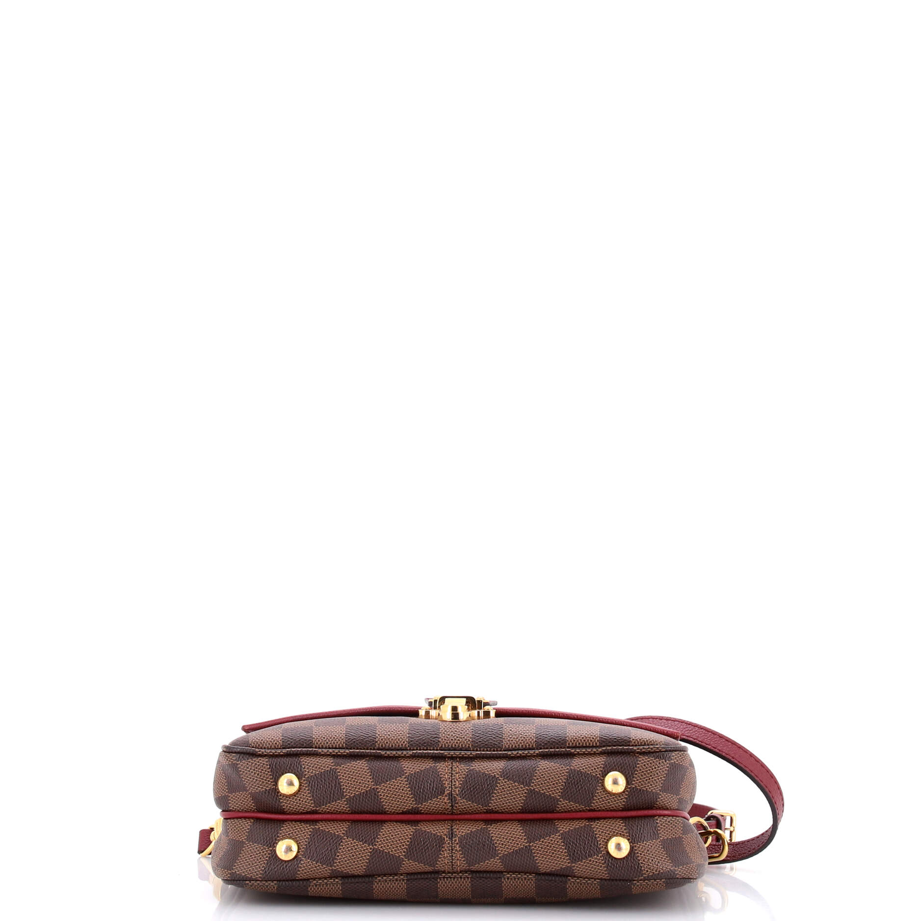 Clapton Handbag Damier and Leather PM