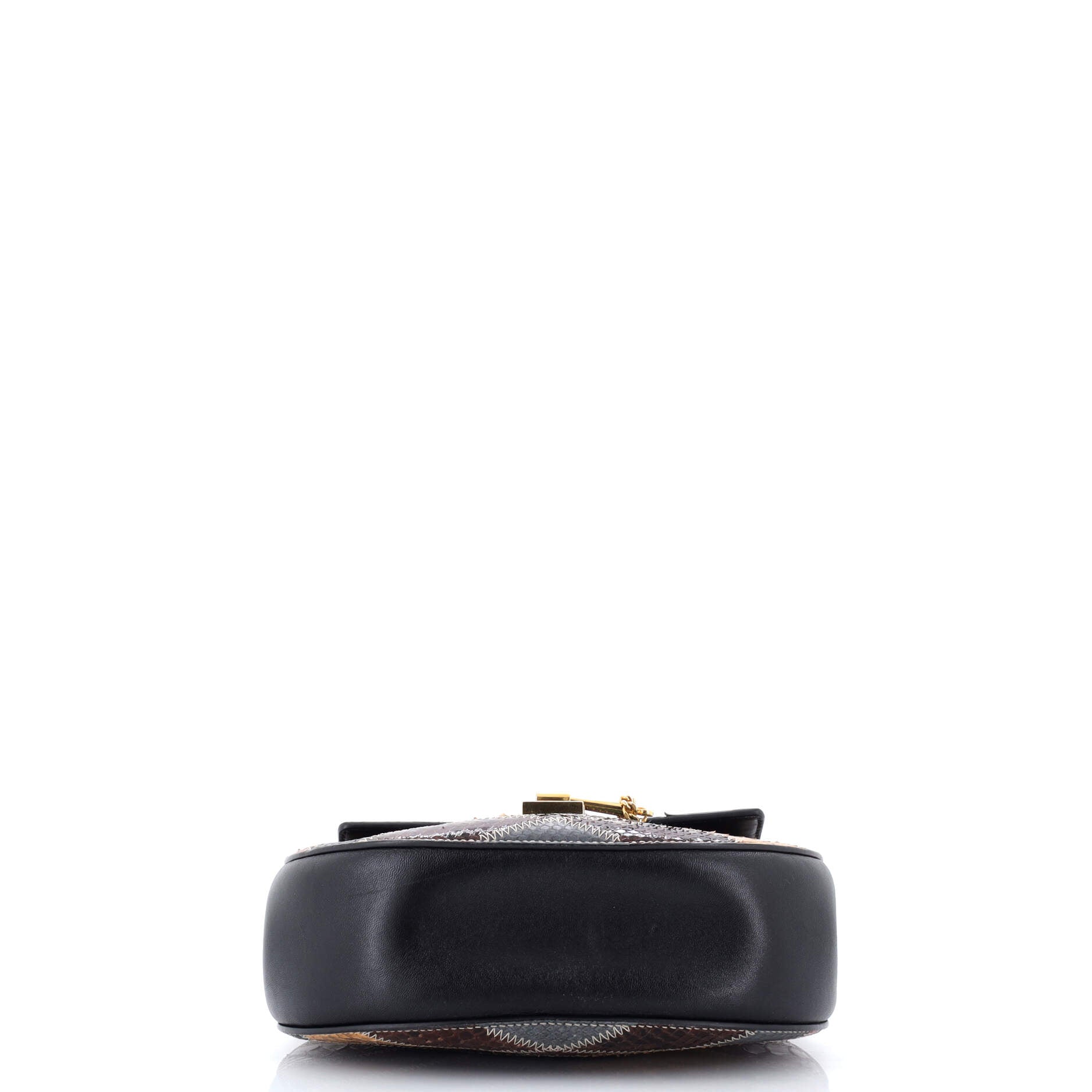 Drew Crossbody Bag Python Small