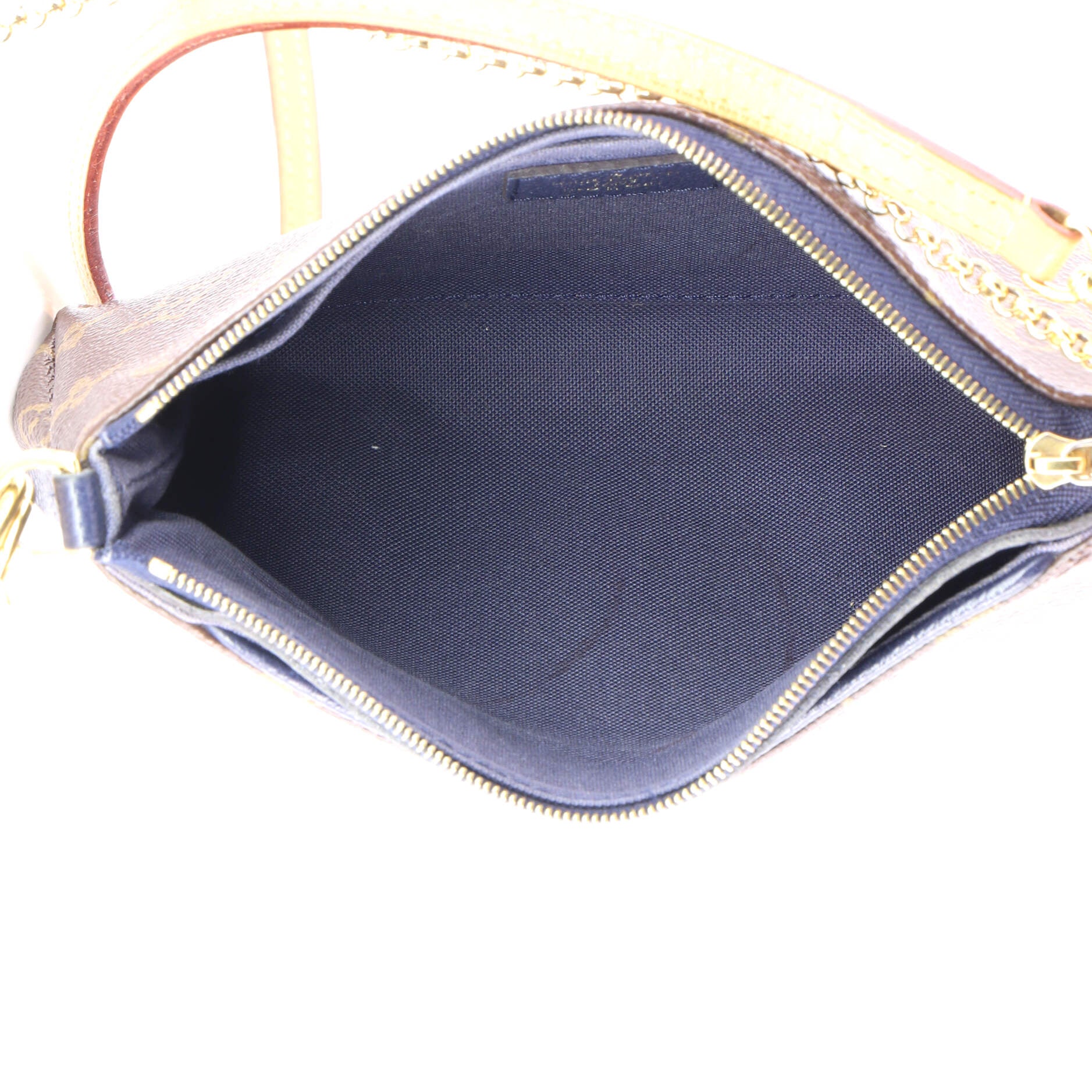 Pallas Clutch Monogram Canvas with Leather