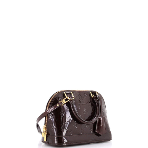 Alma Handbag Monogram Vernis BB