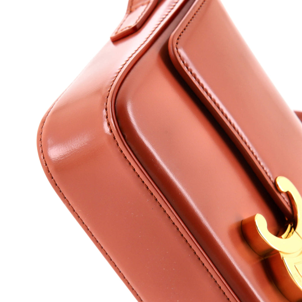 Triomphe East-West Shoulder Bag Smooth Calfskin