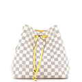 NeoNoe Handbag Damier with Leather MM