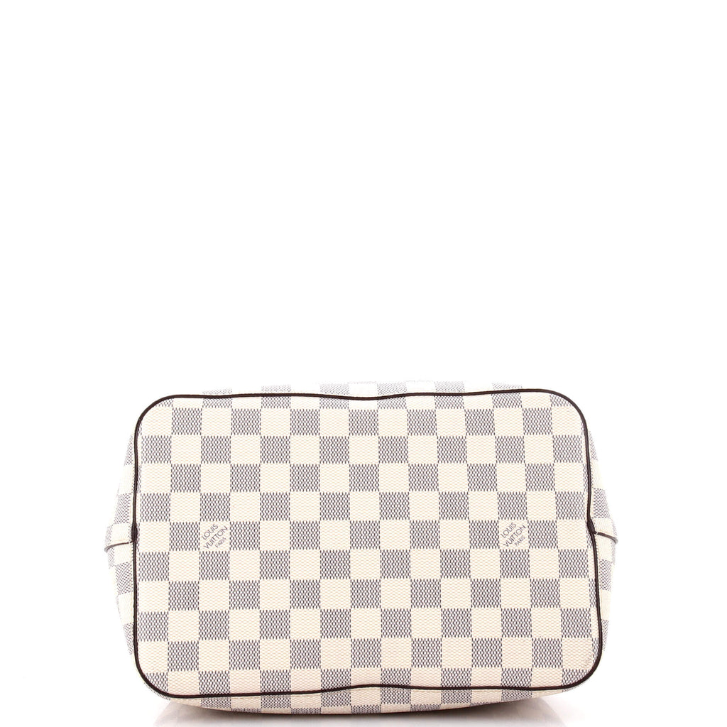 NeoNoe Handbag Damier with Leather MM