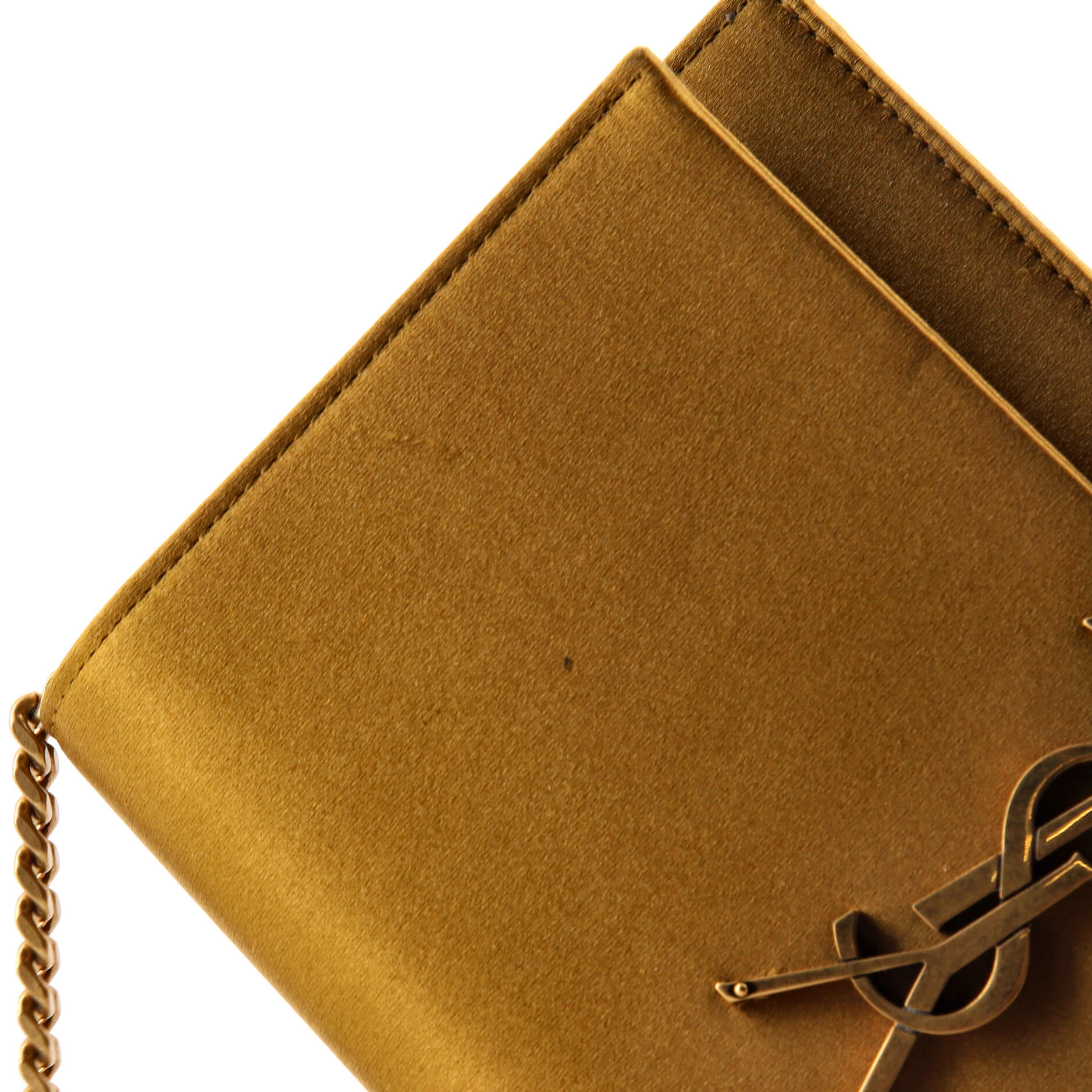 Classic Monogram Tassel Chain Wallet Satin
