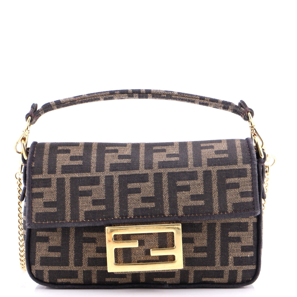 Baguette NM Bag Zucca Canvas Mini