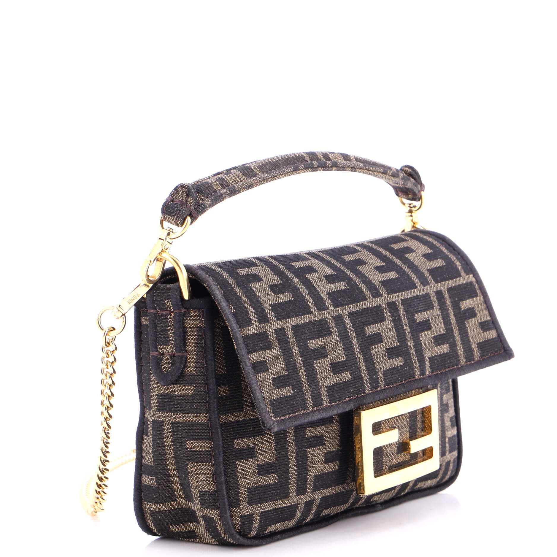 Baguette NM Bag Zucca Canvas Mini