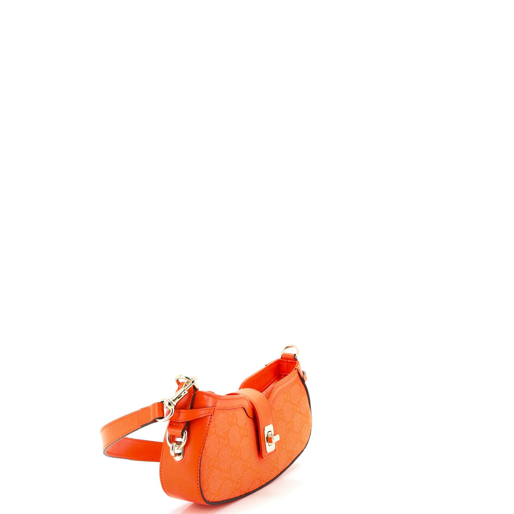 Moon Side Shoulder Bag GG Canvas Mini