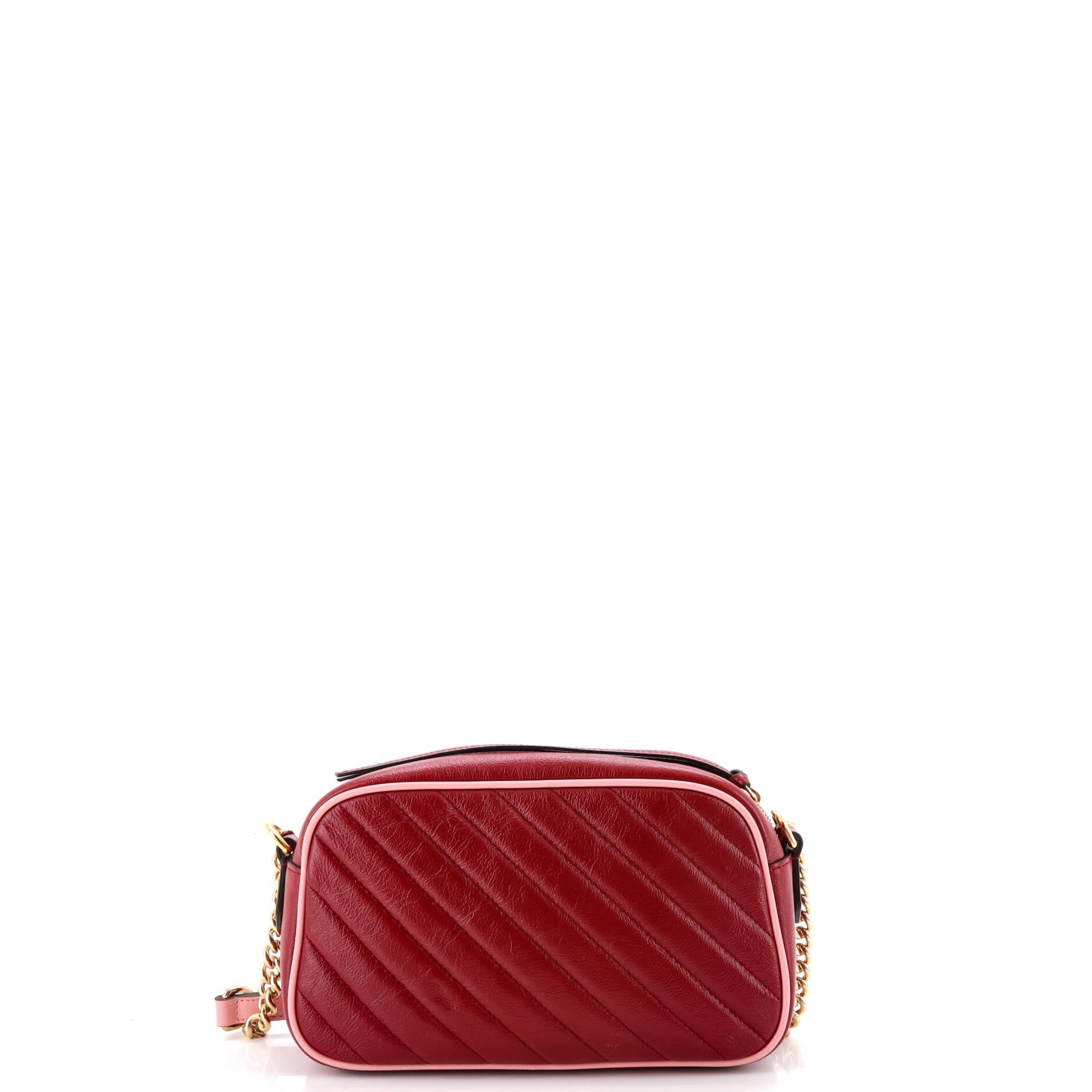 GG Marmont Shoulder Bag Diagonal Quilted Leather Small
