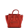 Luggage Bag Grainy Leather Micro
