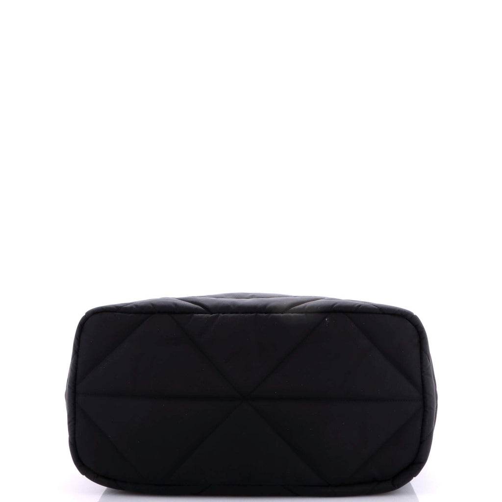 Padded Pet Carrier Tote Quilted Re-Nylon