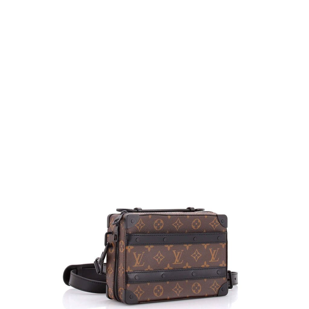 Handle Soft Trunk Bag Macassar Monogram Canvas