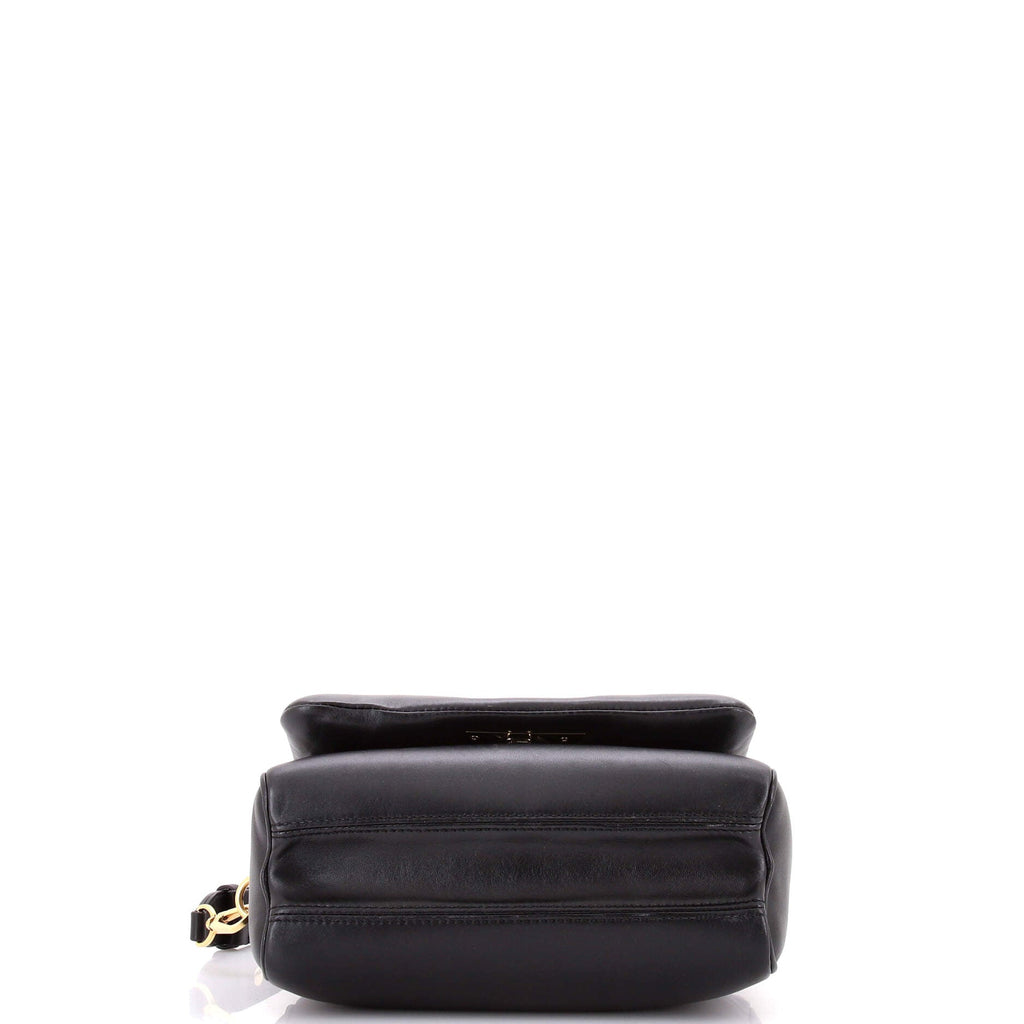 Twist Convertible Handbag Puffer Lambskin MM