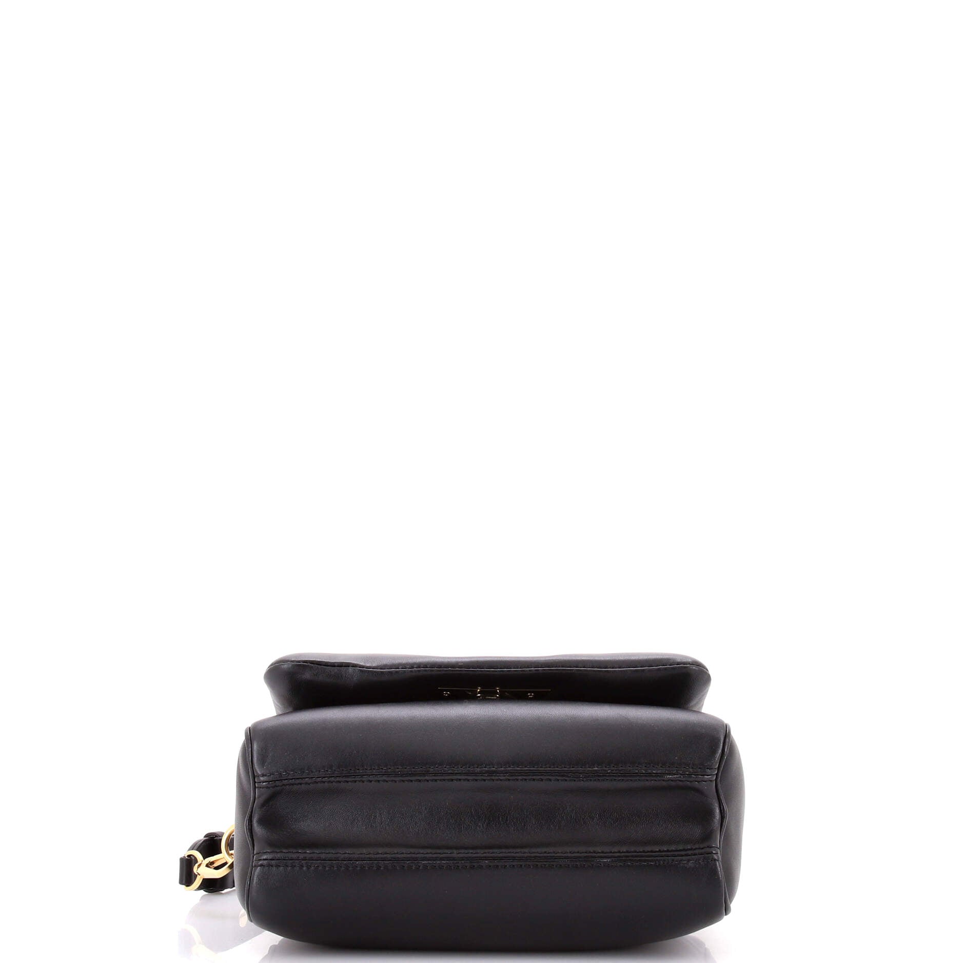 Twist Convertible Handbag Puffer Lambskin MM