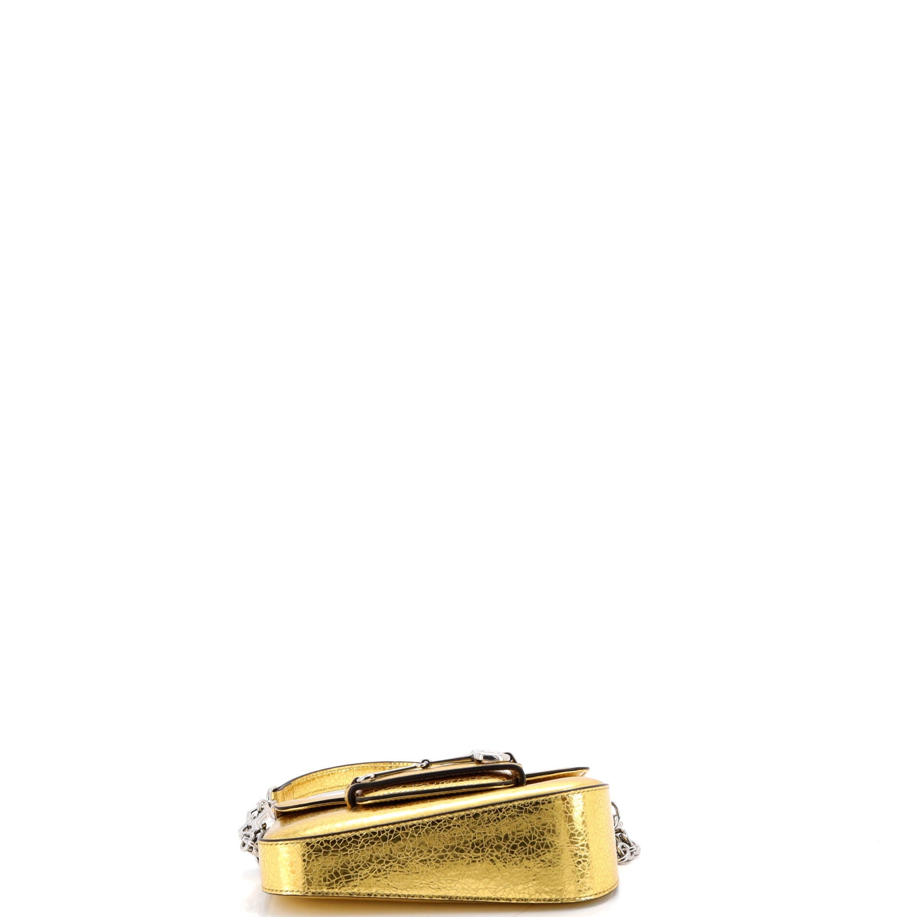 Horsebit 1955 Asymmetric Shoulder Bag Leather Mini
